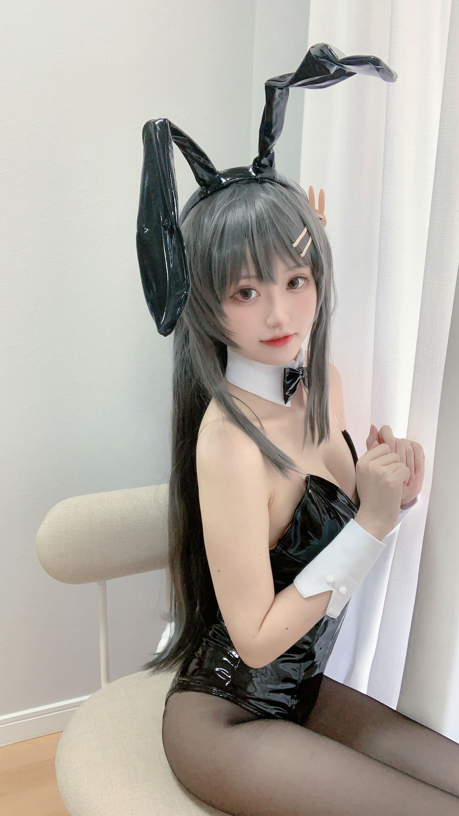 千阳(ちよ) – 麻衣学姐兔子装 [19P]