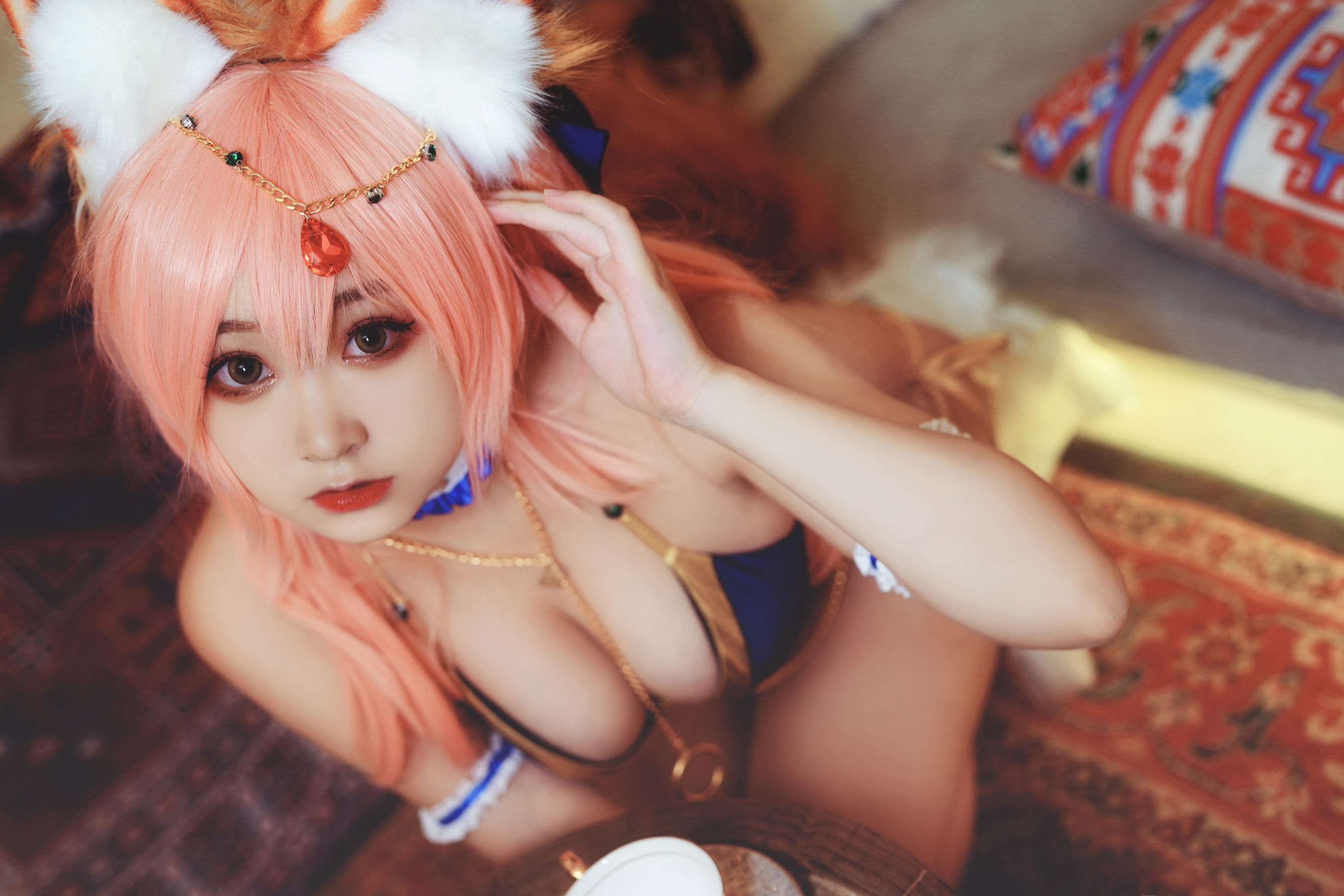 动漫博主恩田直幸 – 玉藻前舞娘 [9P]