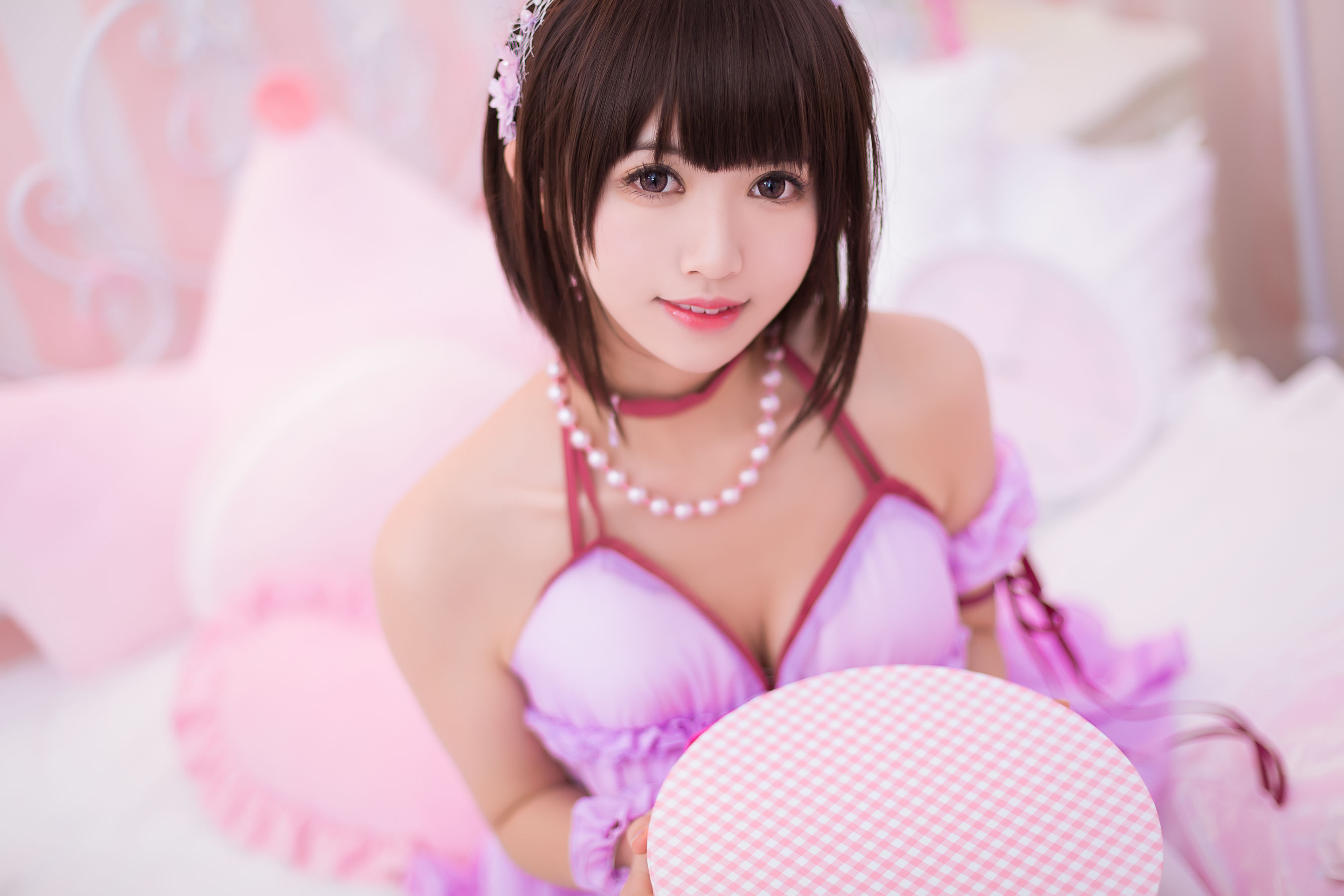 超人气Coser鳗鱼霏儿 圣人惠 睡衣 [9P]