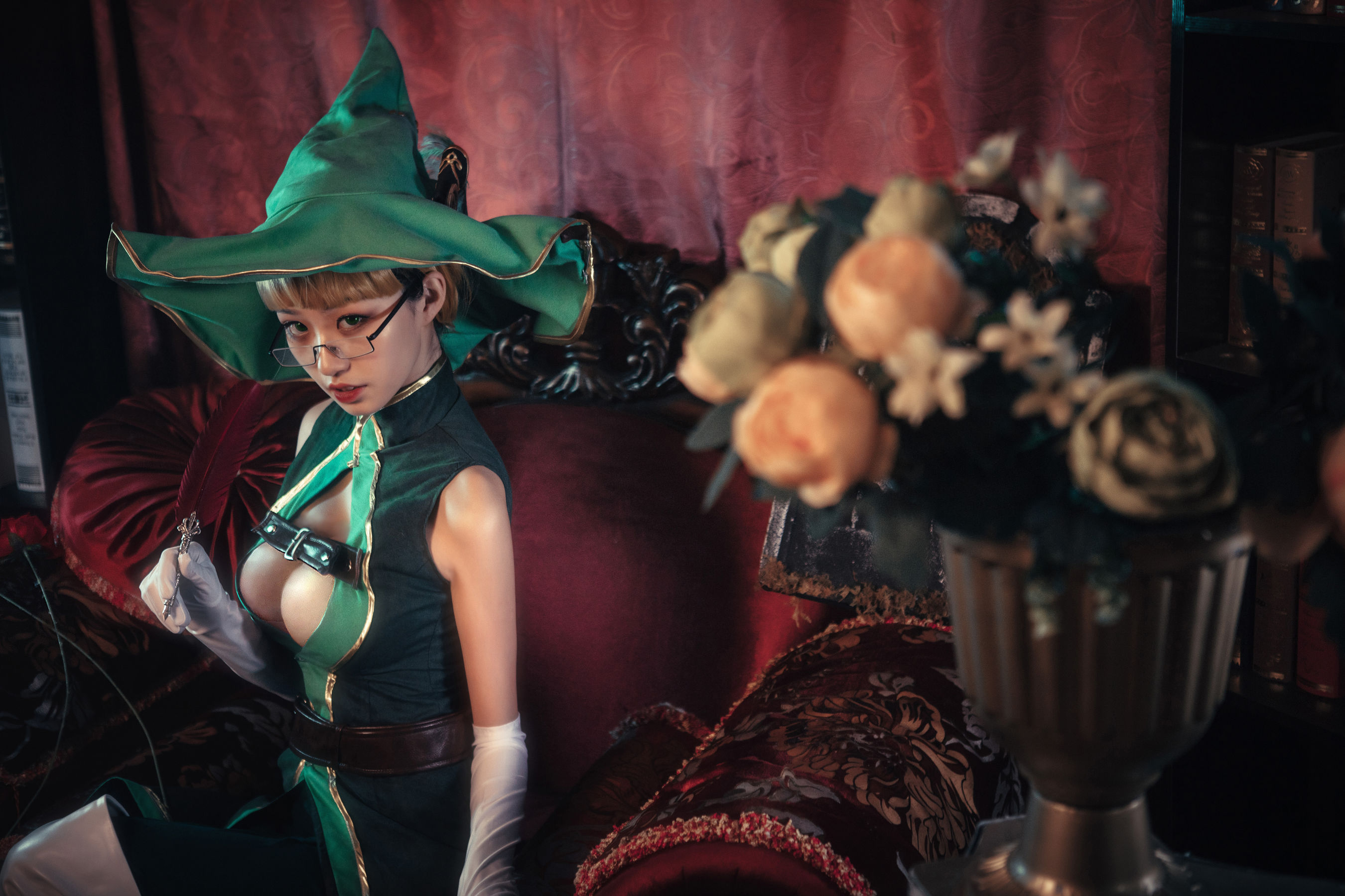 COS萌妹沧霁桔梗 – 赫本 [32P]