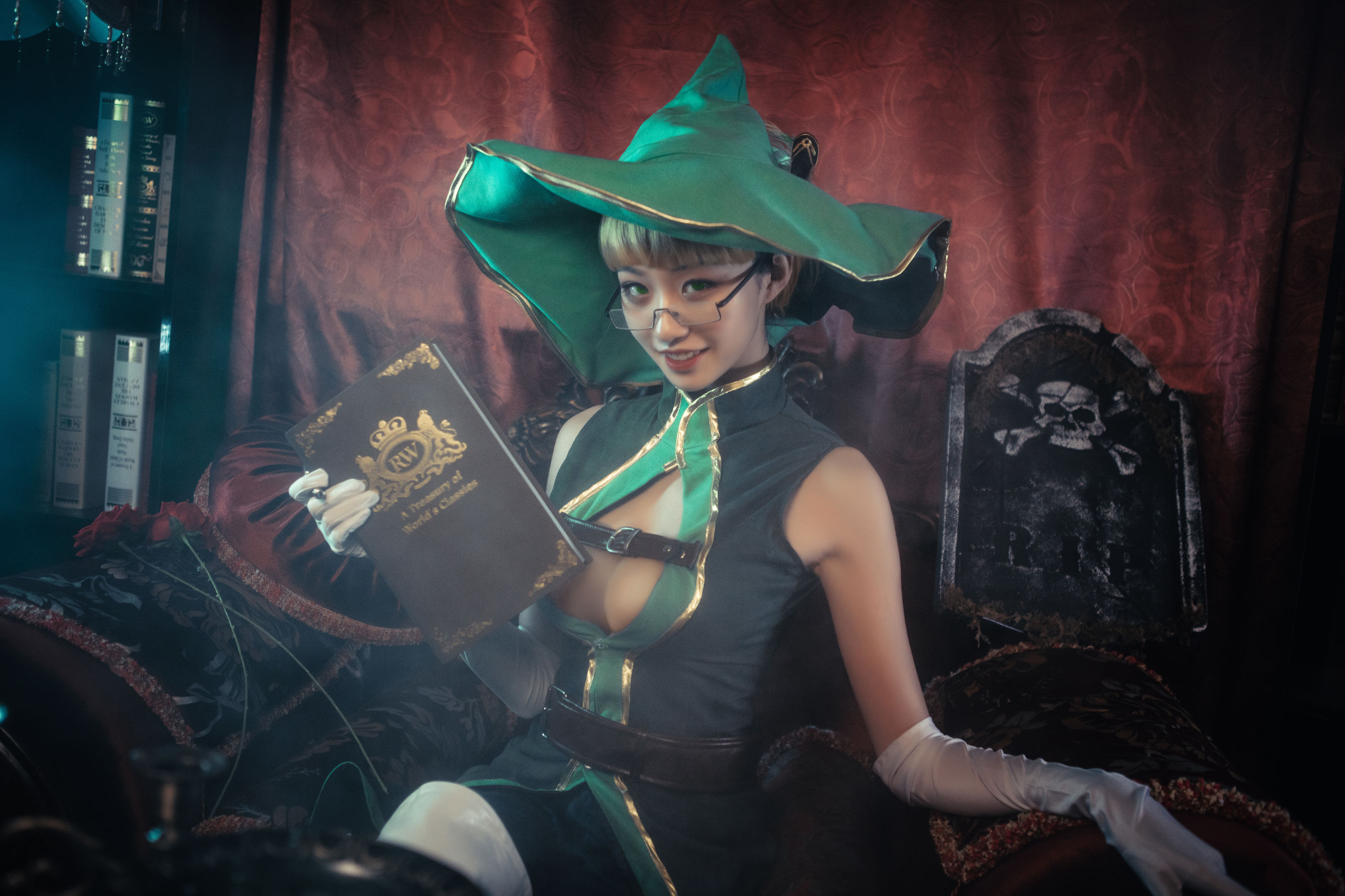 COS萌妹沧霁桔梗 – 赫本 [32P]