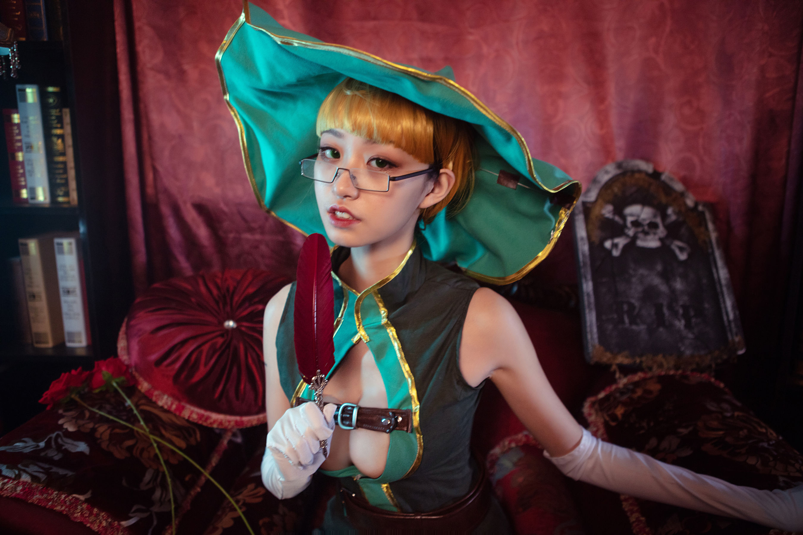 COS萌妹沧霁桔梗 – 赫本 [32P]