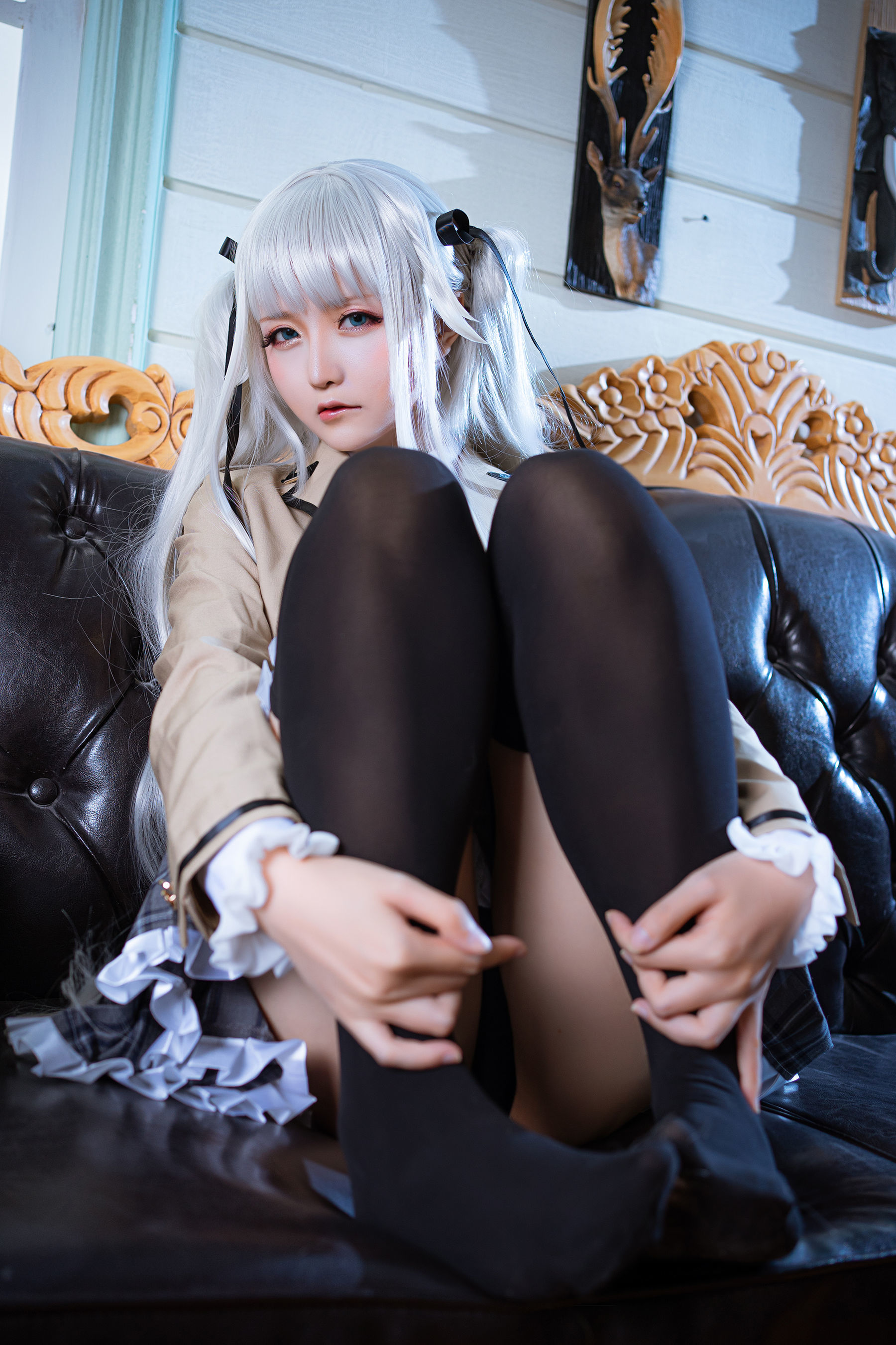 Coser小姐姐星之迟迟 – 篝之雾枝 JK [49P]