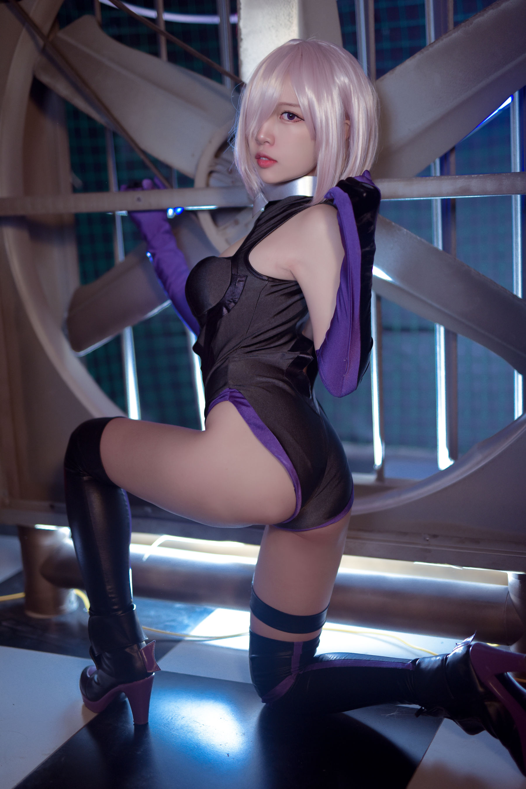 人气Coser二佐Nisa Fate玛修个人训练 [26P]