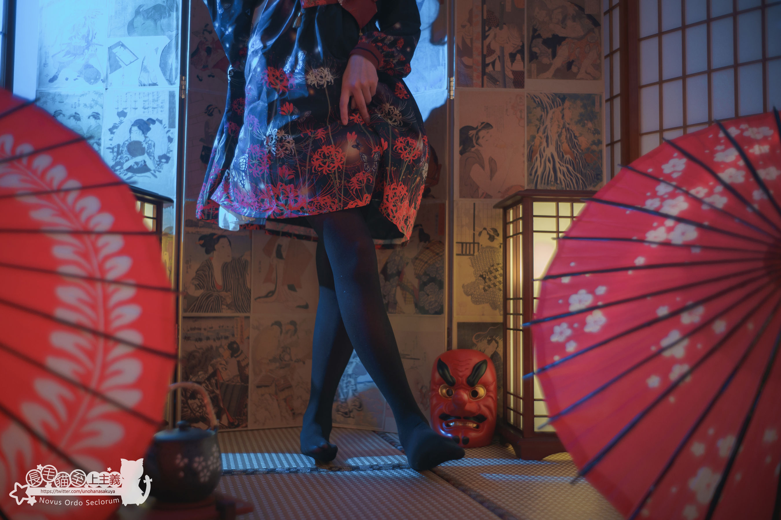 福利姬木花琳琳是勇者 – 彼岸花の咲く夜に [66P]