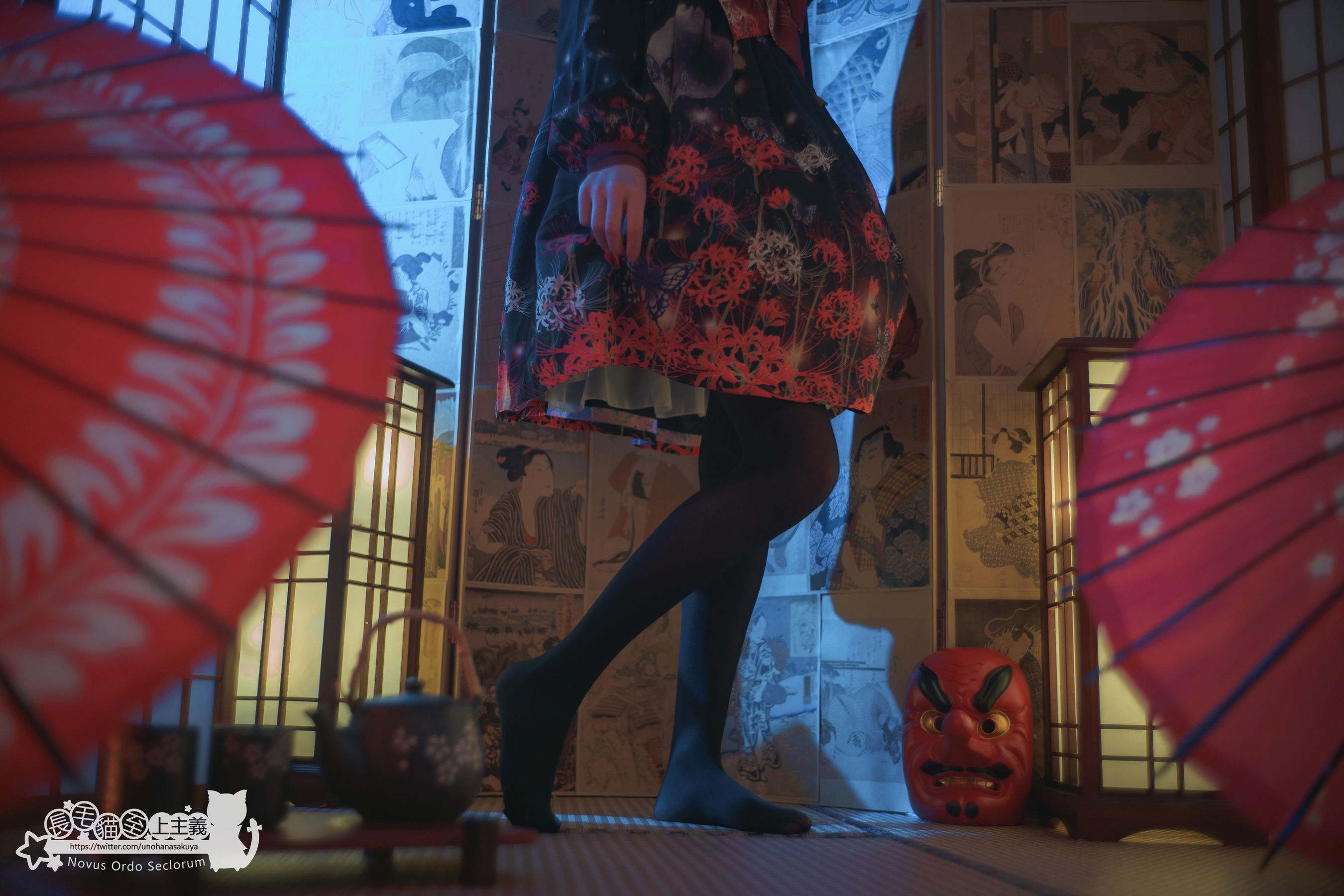 福利姬木花琳琳是勇者 – 彼岸花の咲く夜に [66P]