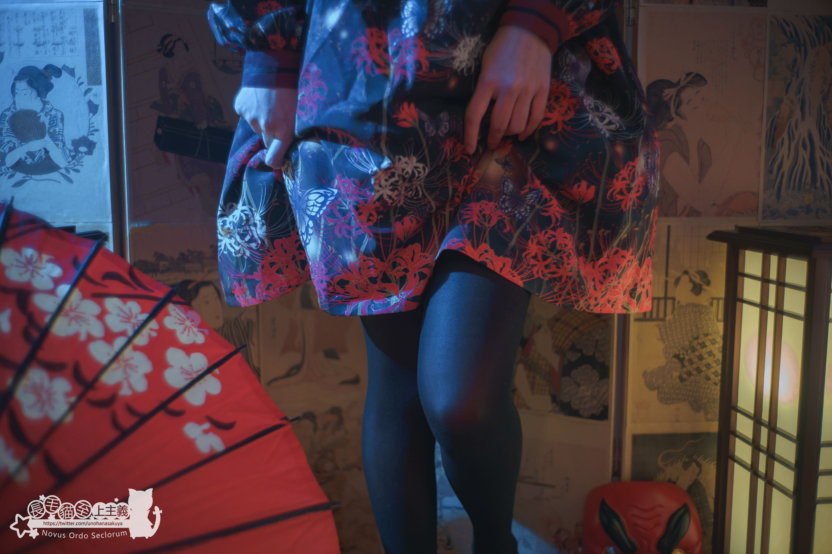 福利姬木花琳琳是勇者 – 彼岸花の咲く夜に [66P]