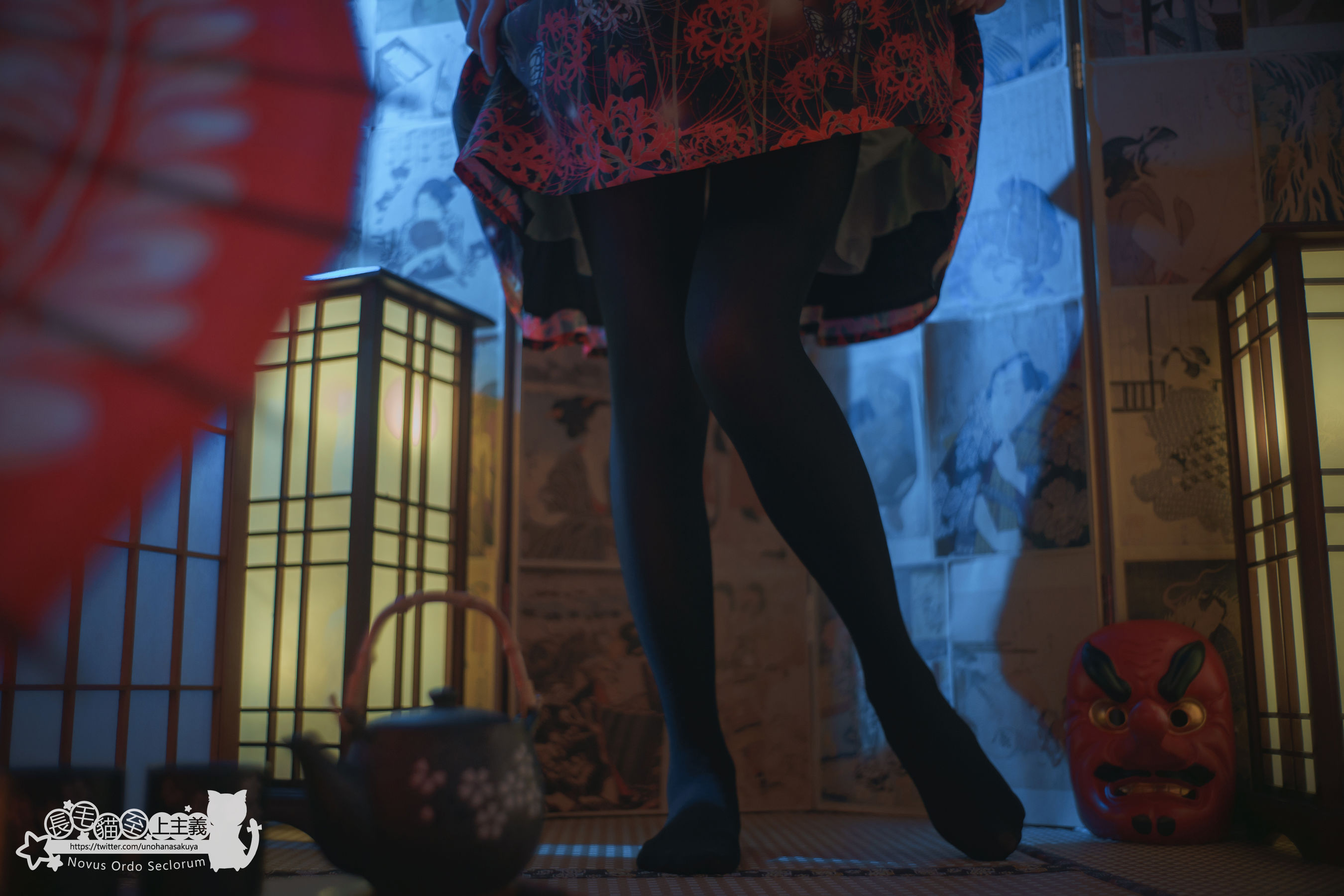 福利姬木花琳琳是勇者 – 彼岸花の咲く夜に [66P]