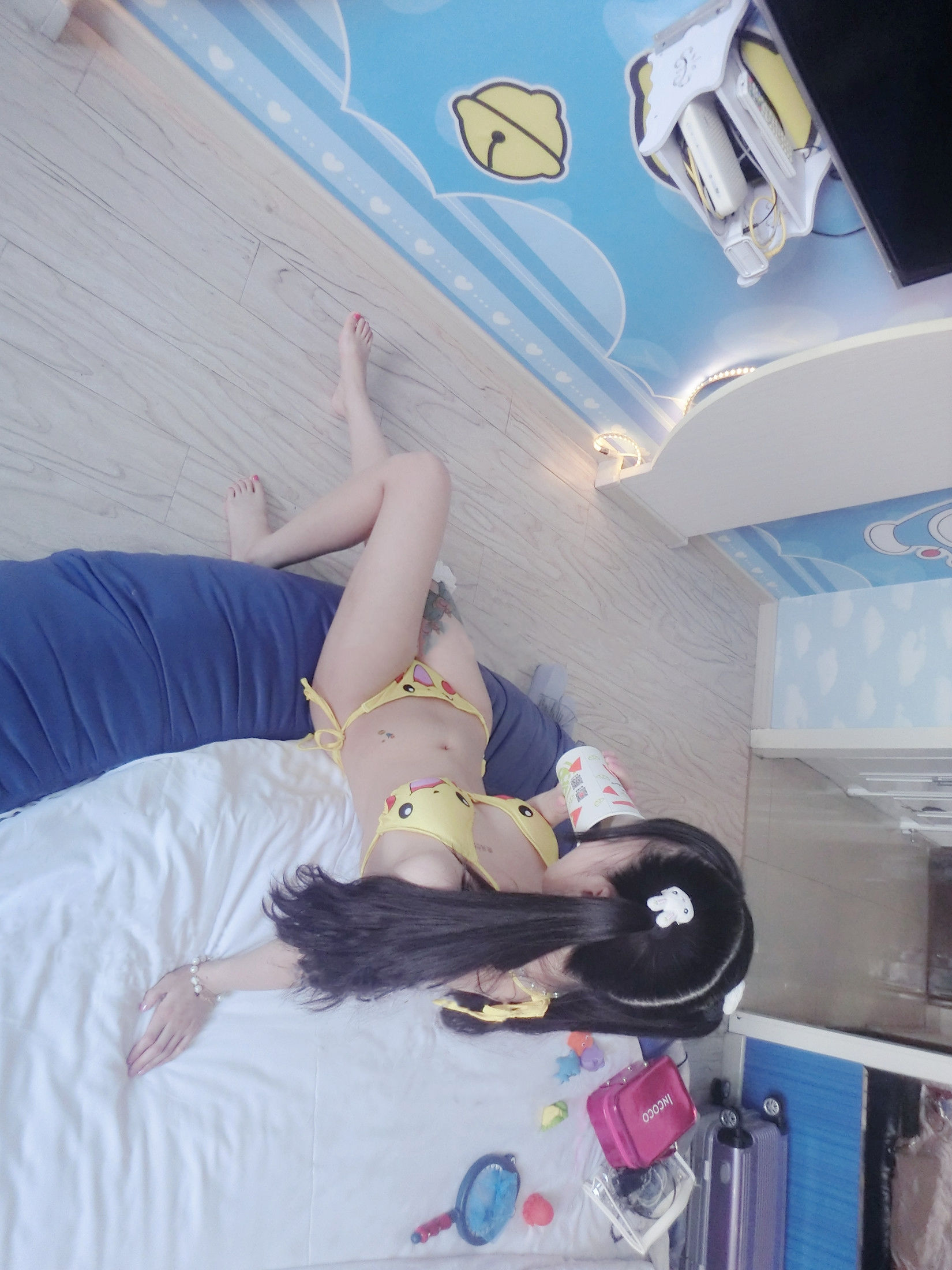 双马尾少女赛高酱作品 – 皮卡丘比基尼 [43P]