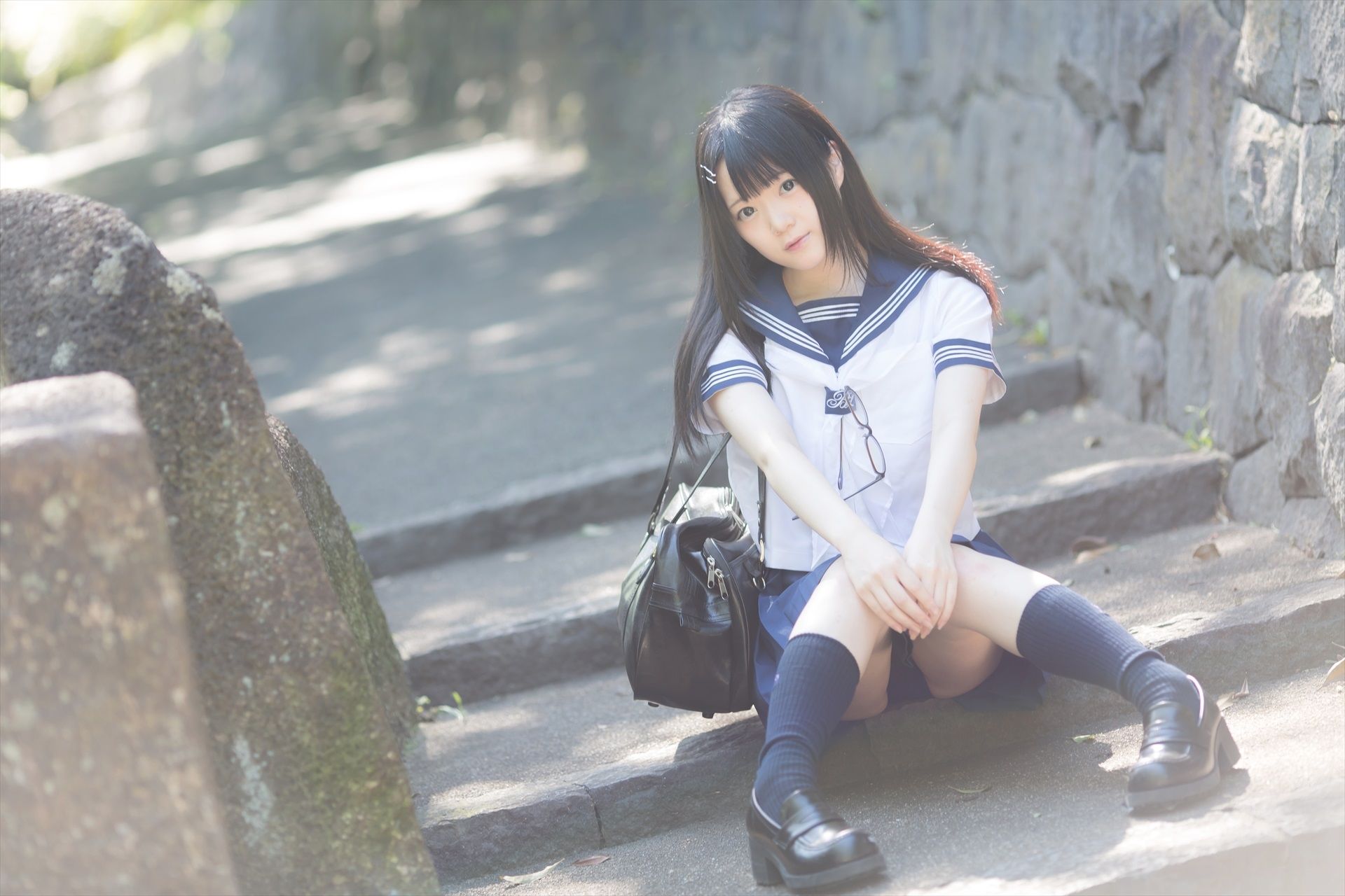 [まきろん。]君夏 – 君と僕の夏休み 制服 [30P]