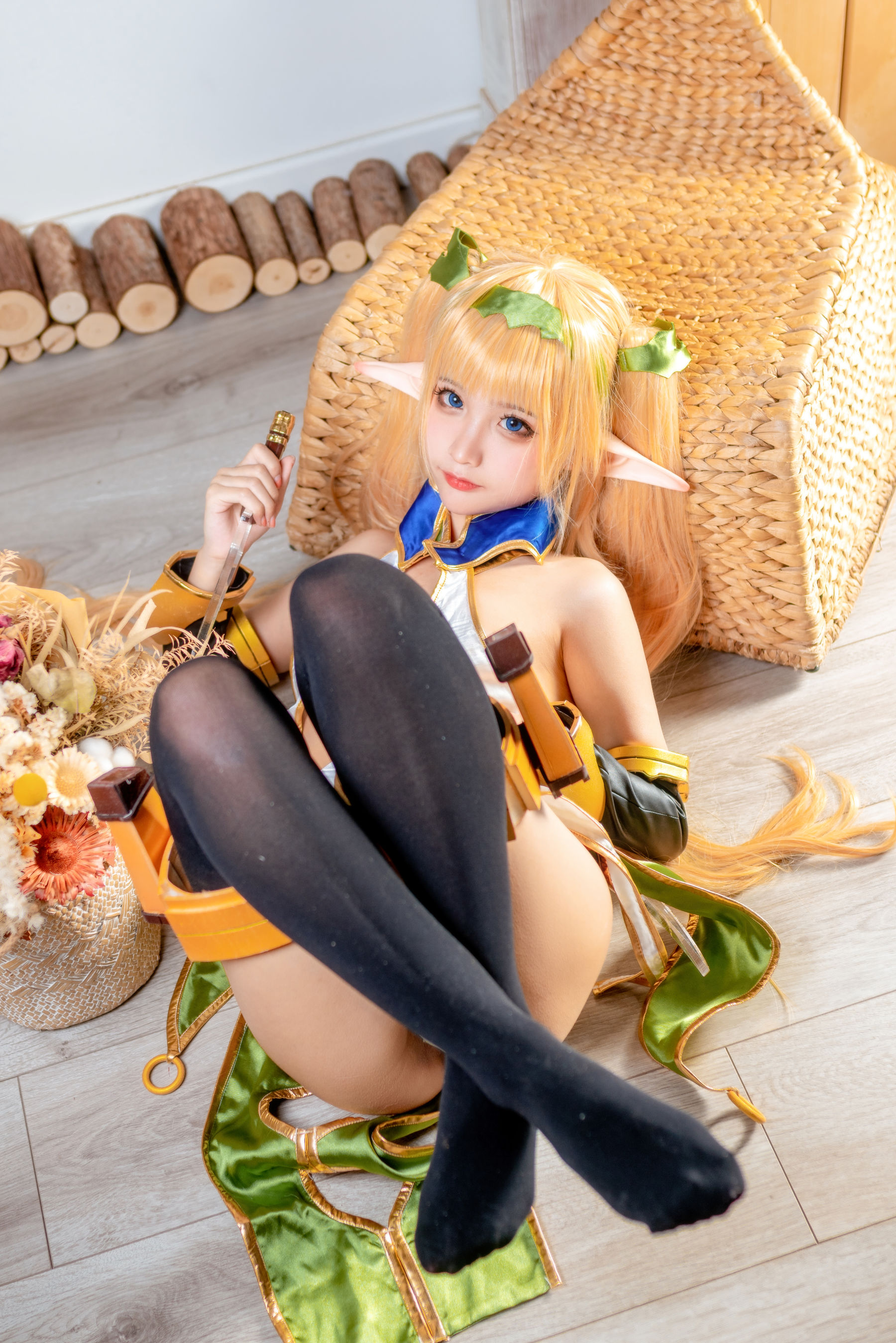 动漫博主蠢沫沫 – 精灵村 第二村人 [40P]