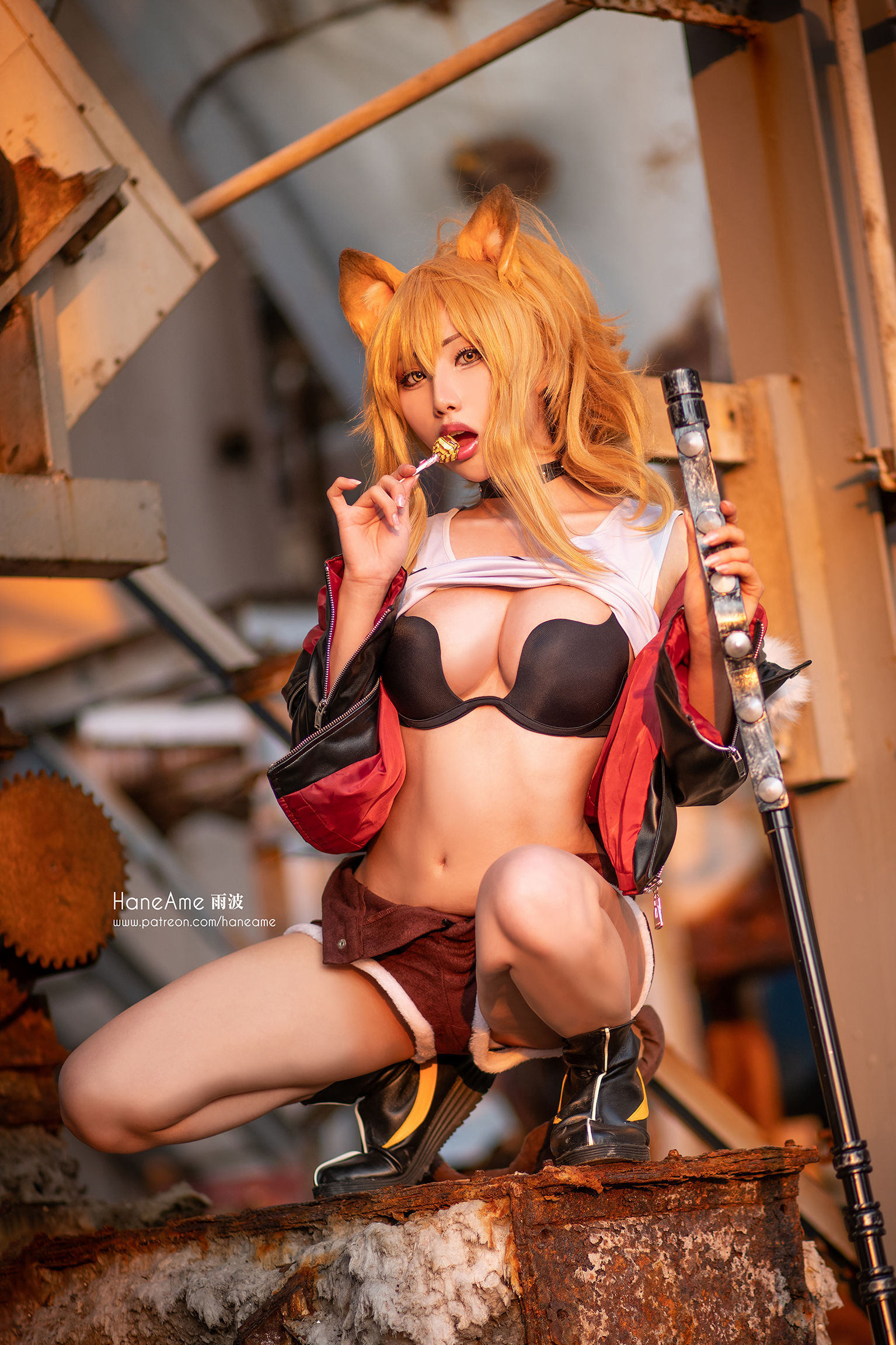 Hane Ame 雨波 – 明日方舟 推进之王2 [13P]