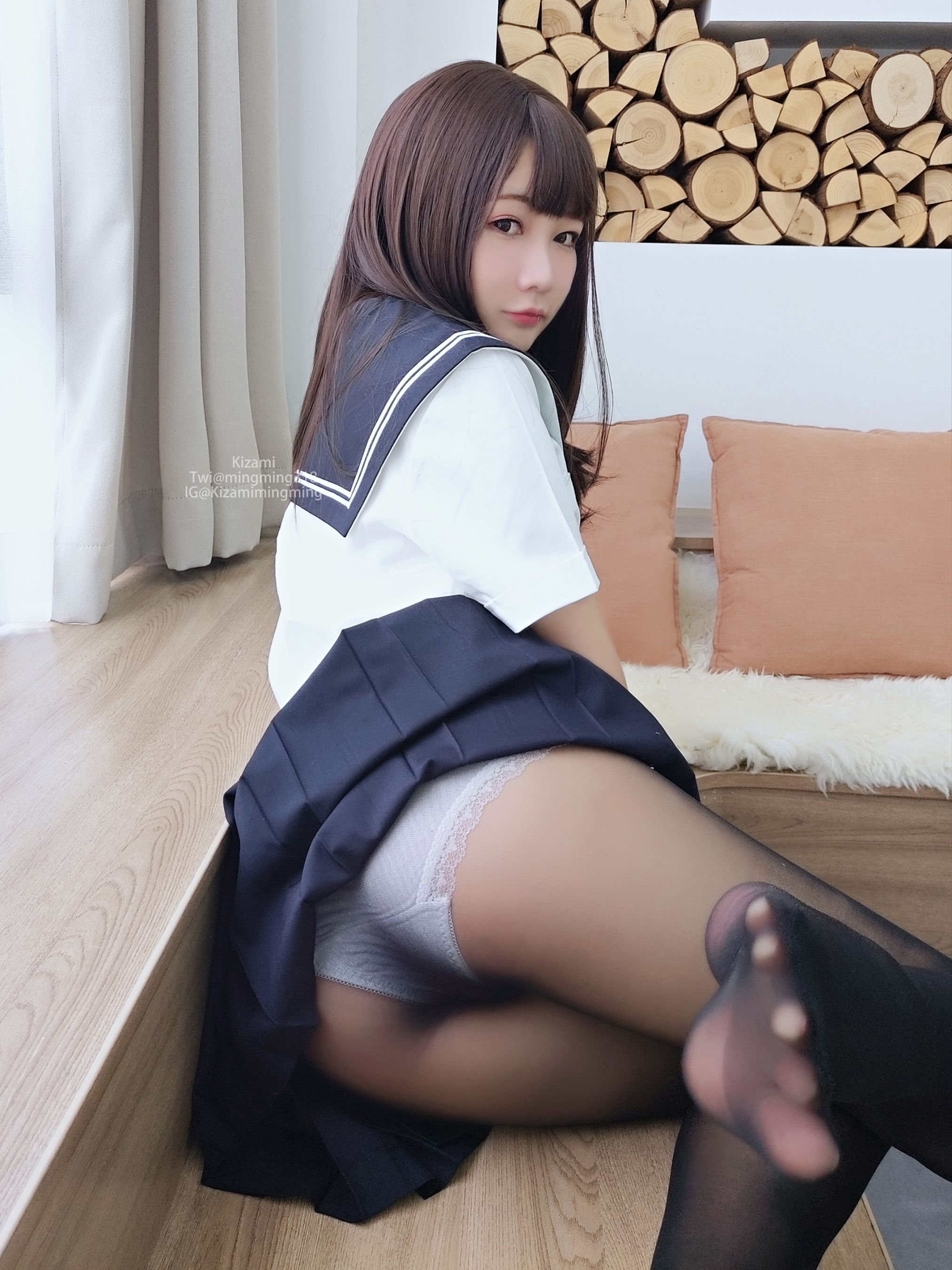 [銘銘Kizami] fantia 黒いストッキング [80P]