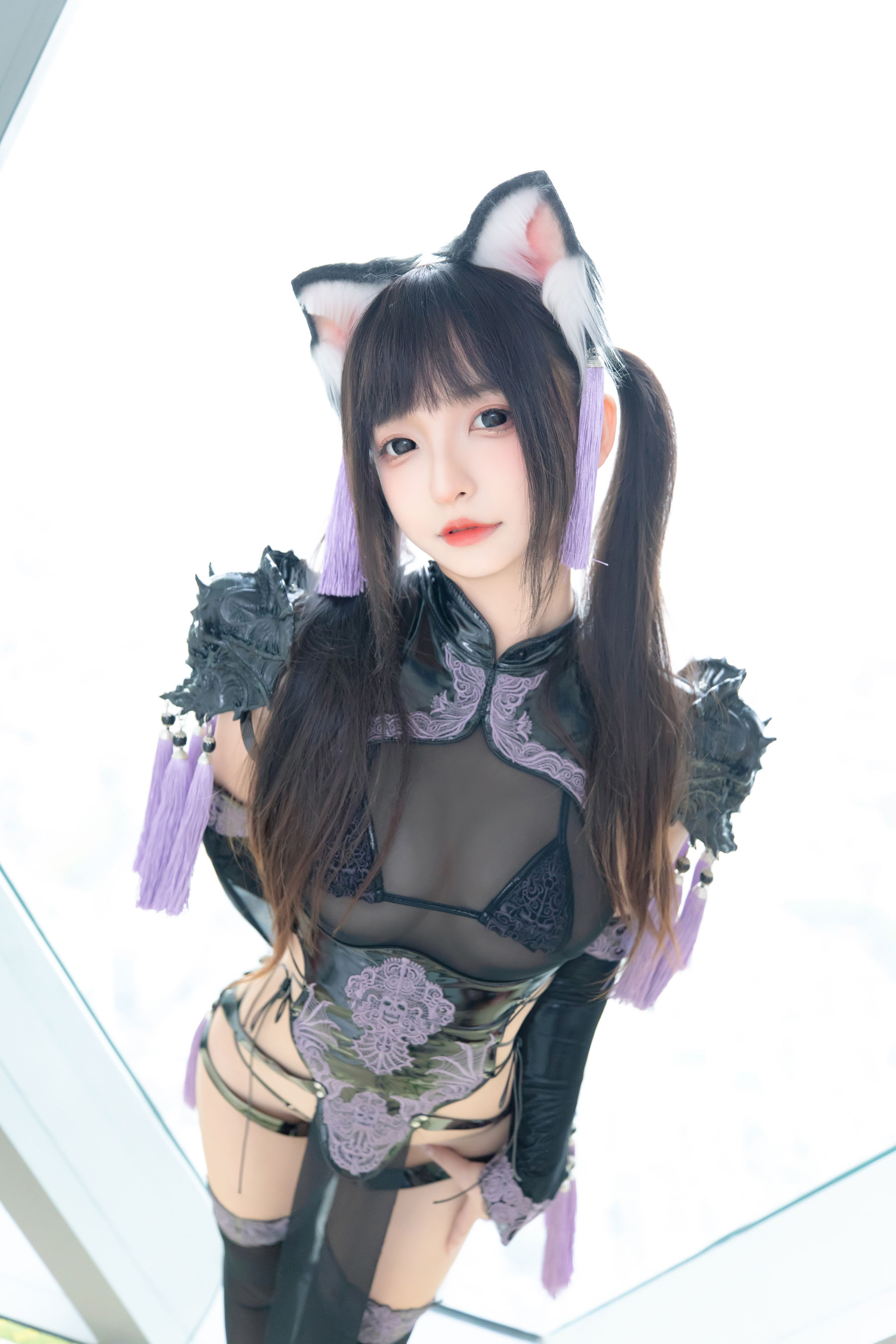 萝莉神楽板真冬之旗袍猫女 [74P]