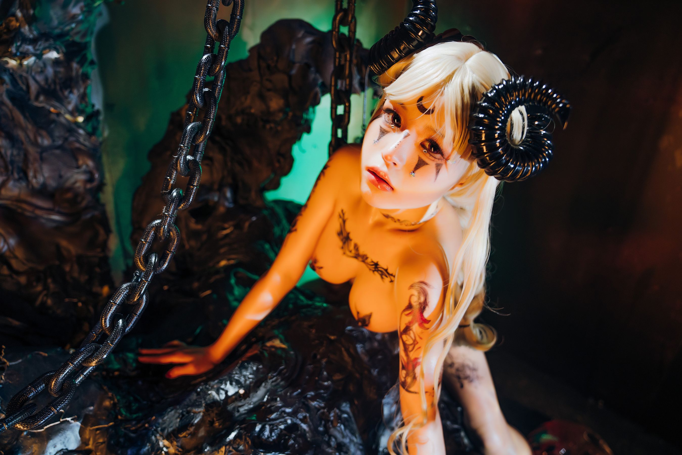 美少女晕崽 惩戒魅魔2 [50P]