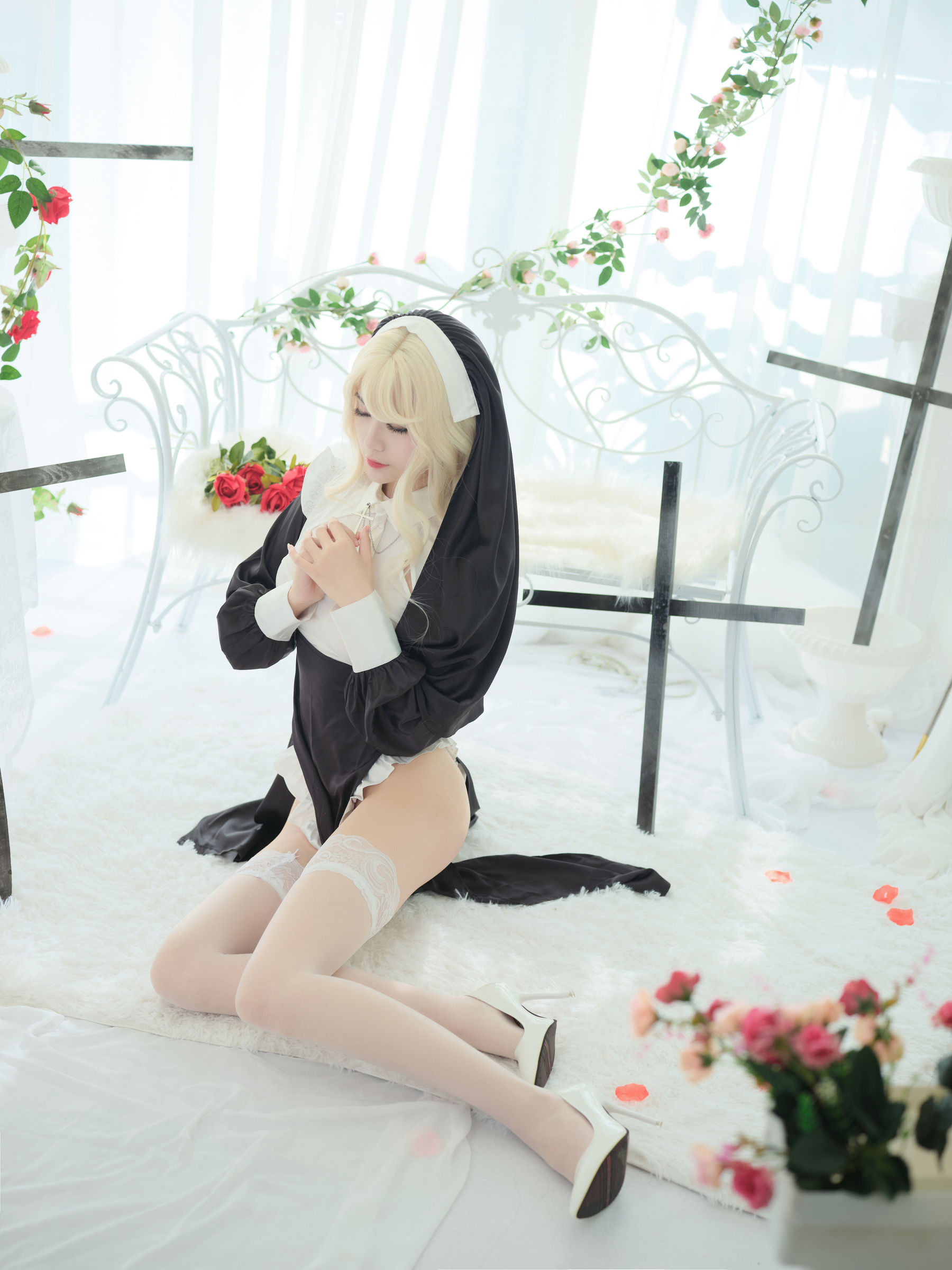 一米八的大梨子 – 修女 [36P]