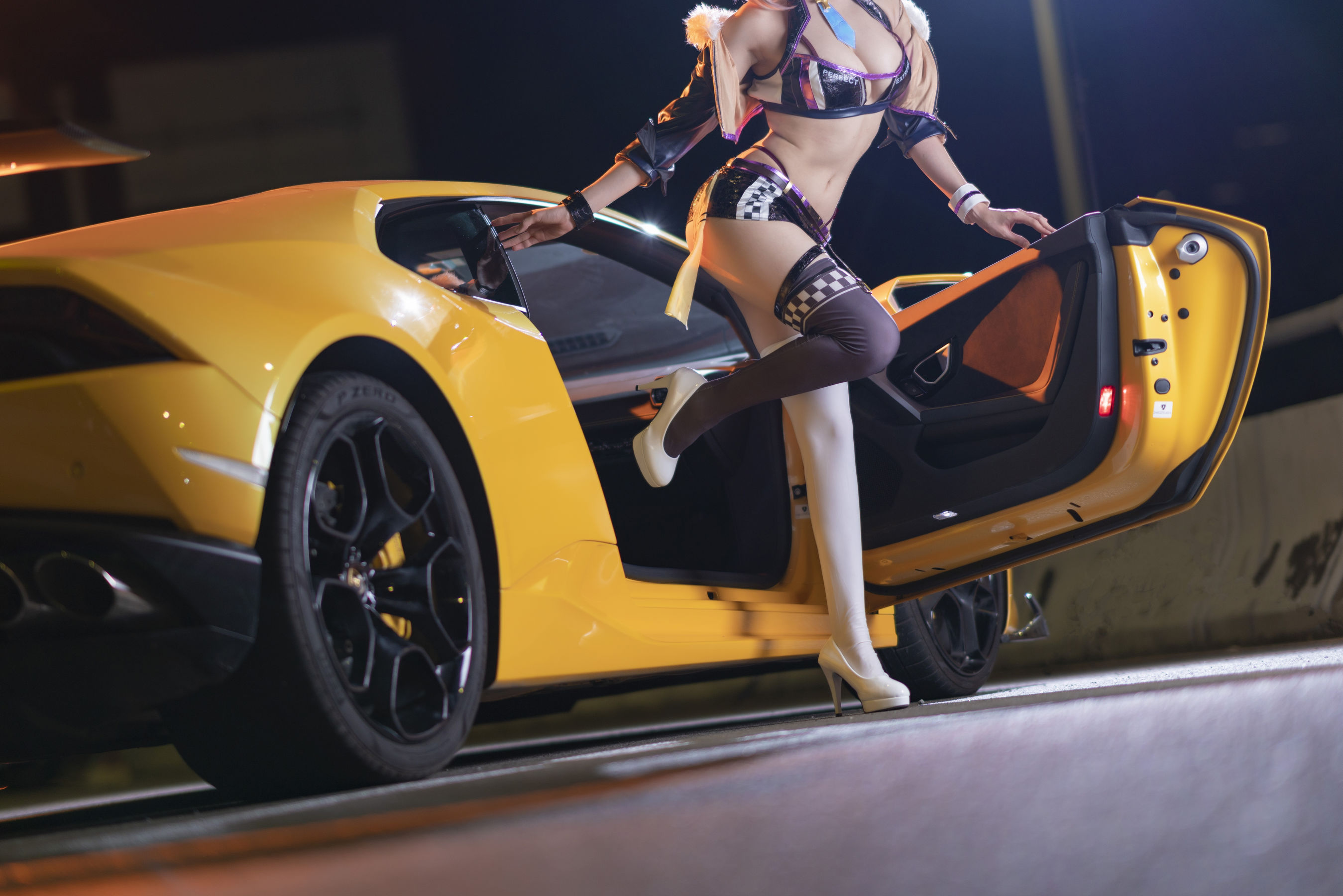 [Cosplay写真] 周叽是可爱兔兔 – 玛修赛车 [21P]