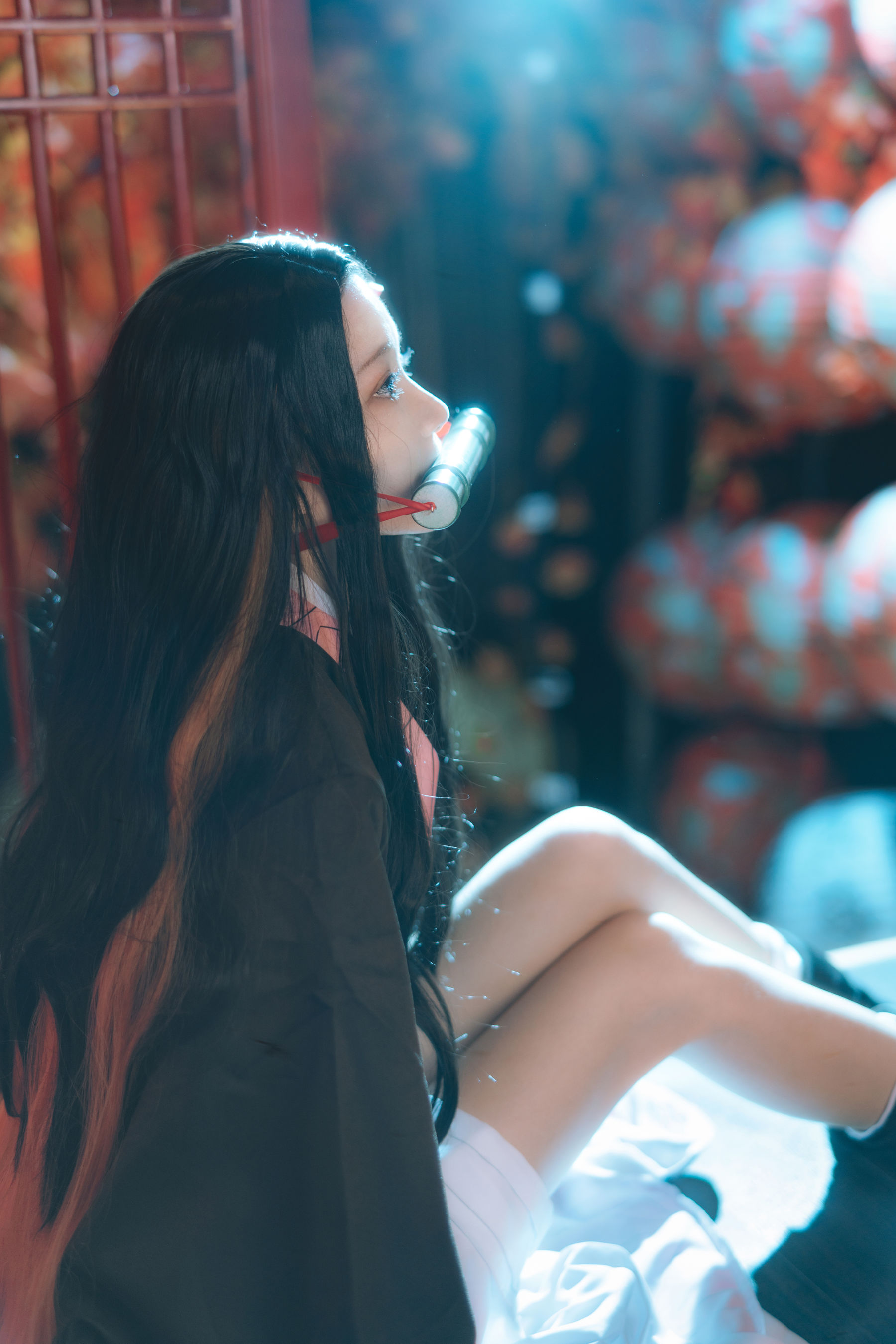 [萝莉COS] 桜桃喵 – 灶门祢豆子 [21P]