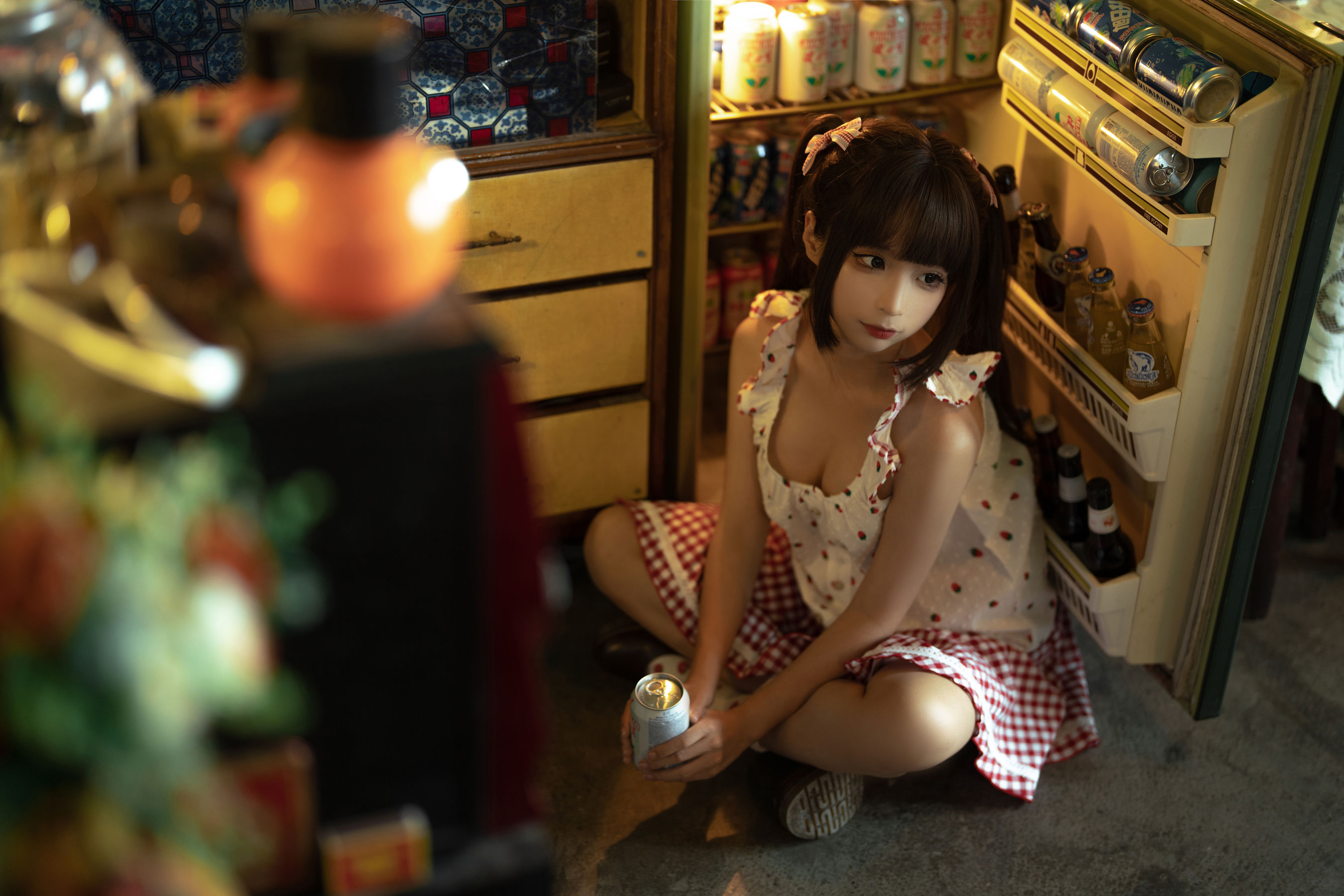 动漫博主蠢沫沫 – 红格子 [114P]