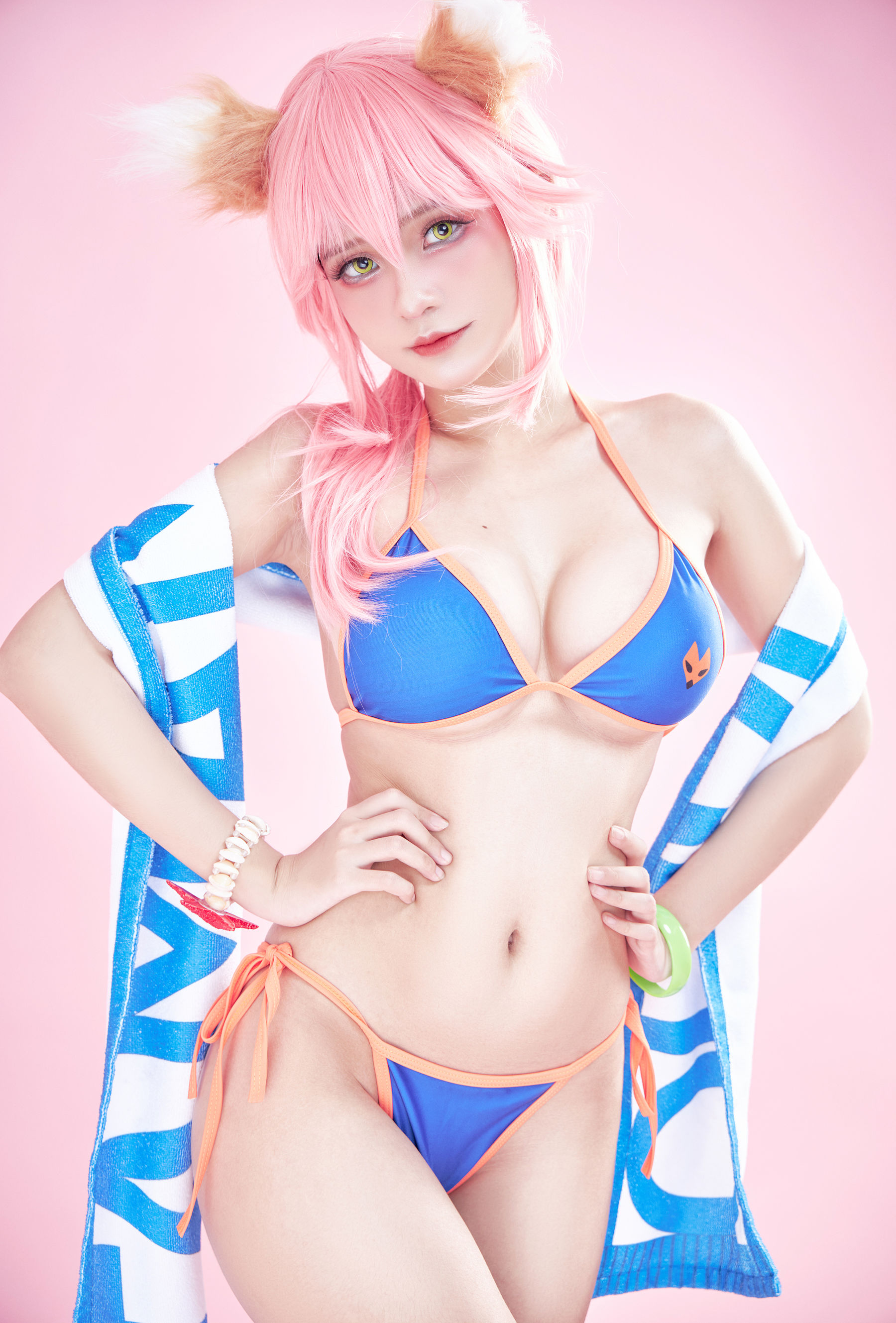 [Cosplay写真] Azami福利 – Tamamo Lancer [26P]