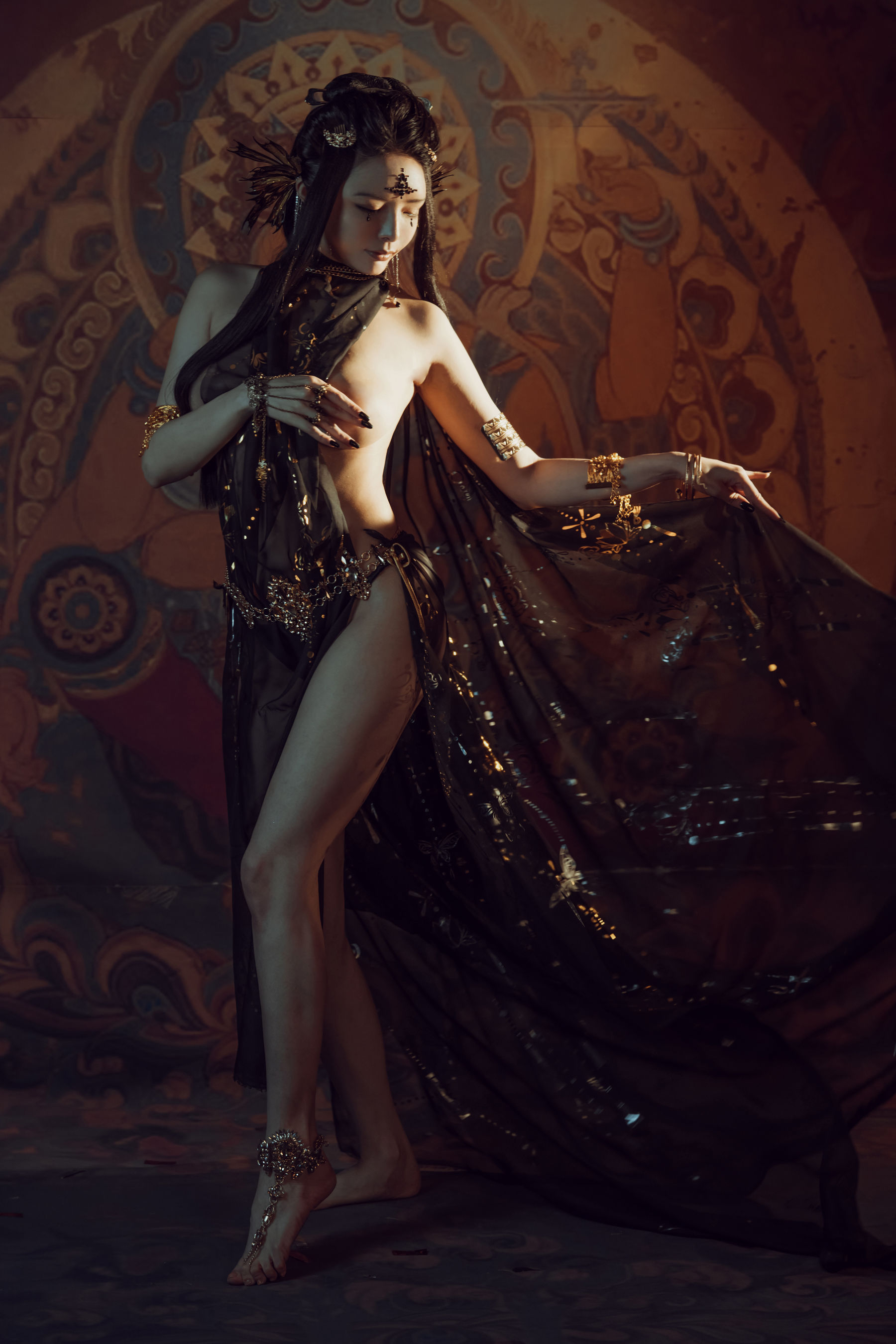 秋和柯基(夏小秋秋秋) – 黑敦煌 [43P]