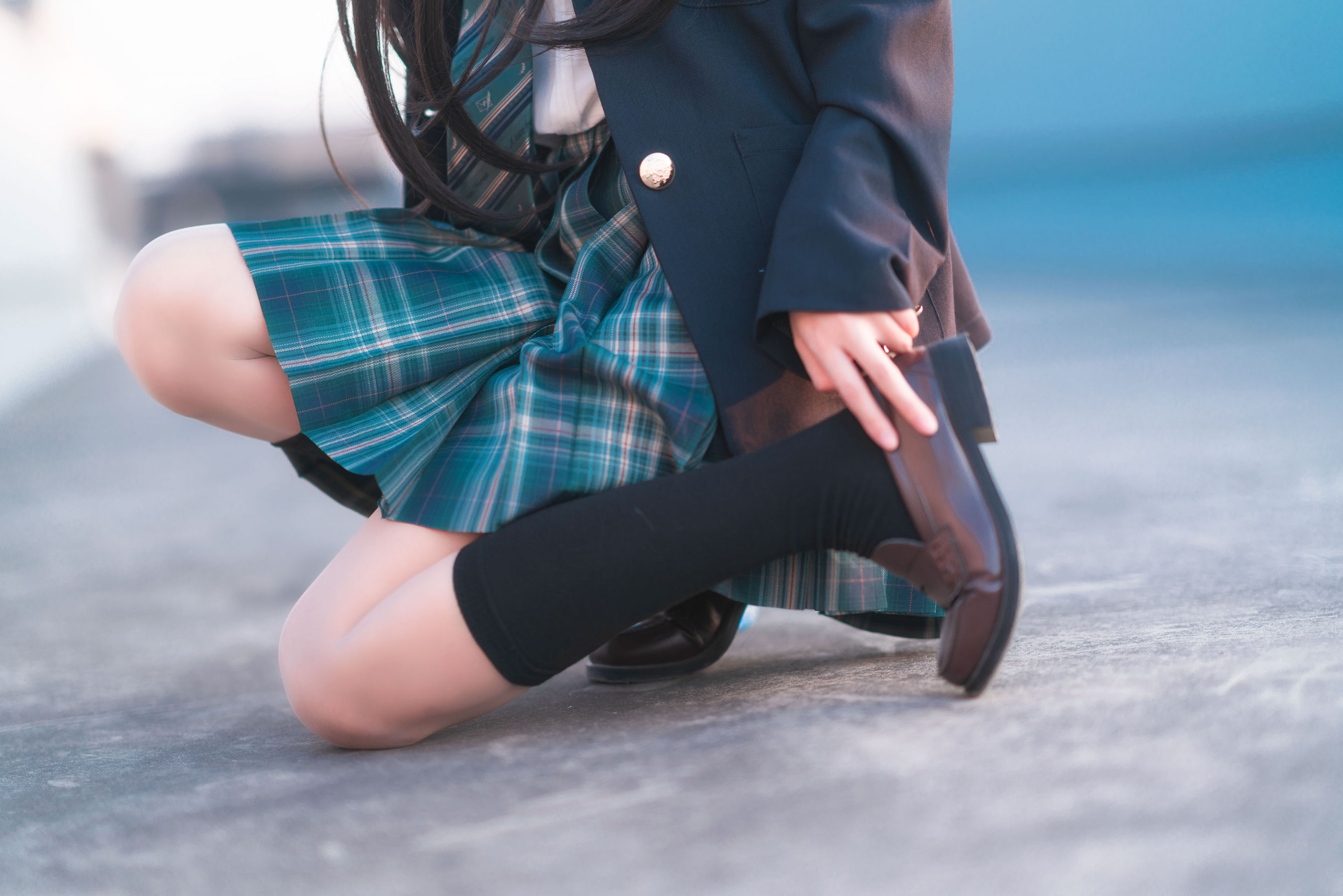 微博妹子三度_69 – 森林来信JK [15P]