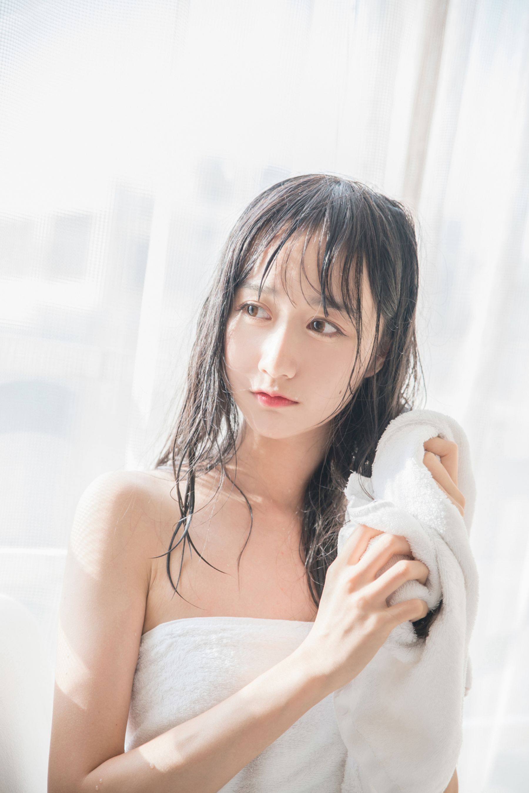 [萝莉COS] 木绵绵OwO – 出浴 [57P]