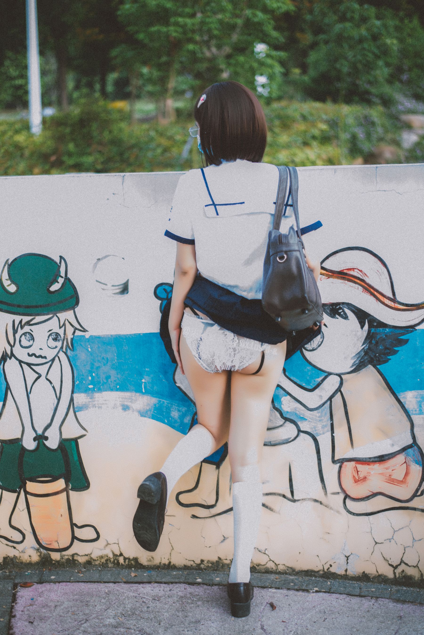 动漫博主柒柒要乖哦 – 乐园JK [37P]