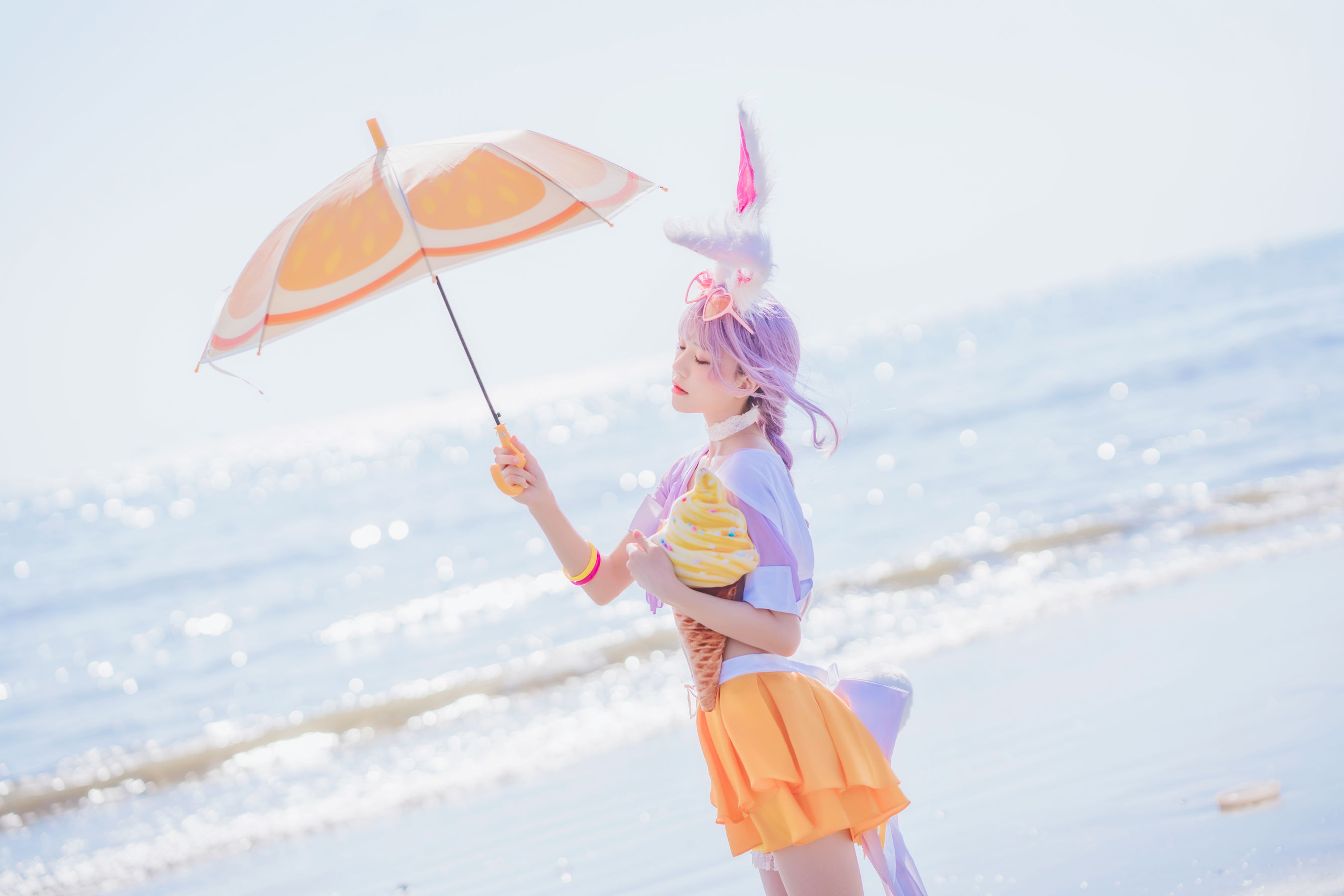 [萝莉COS] 桜桃喵 – 公孙离 [40P]