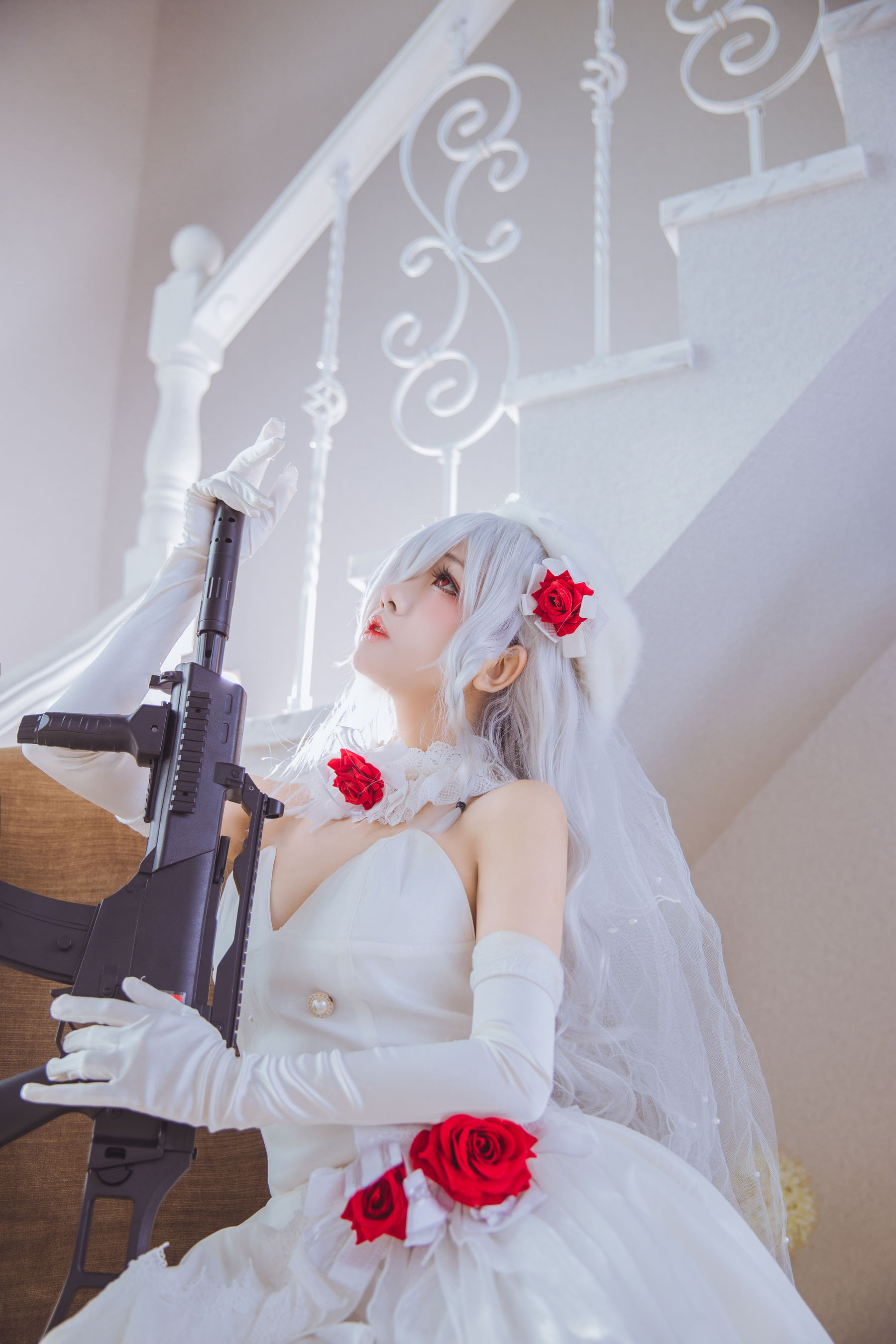 Cosplay日奈娇 g36c 礼服 [40P]