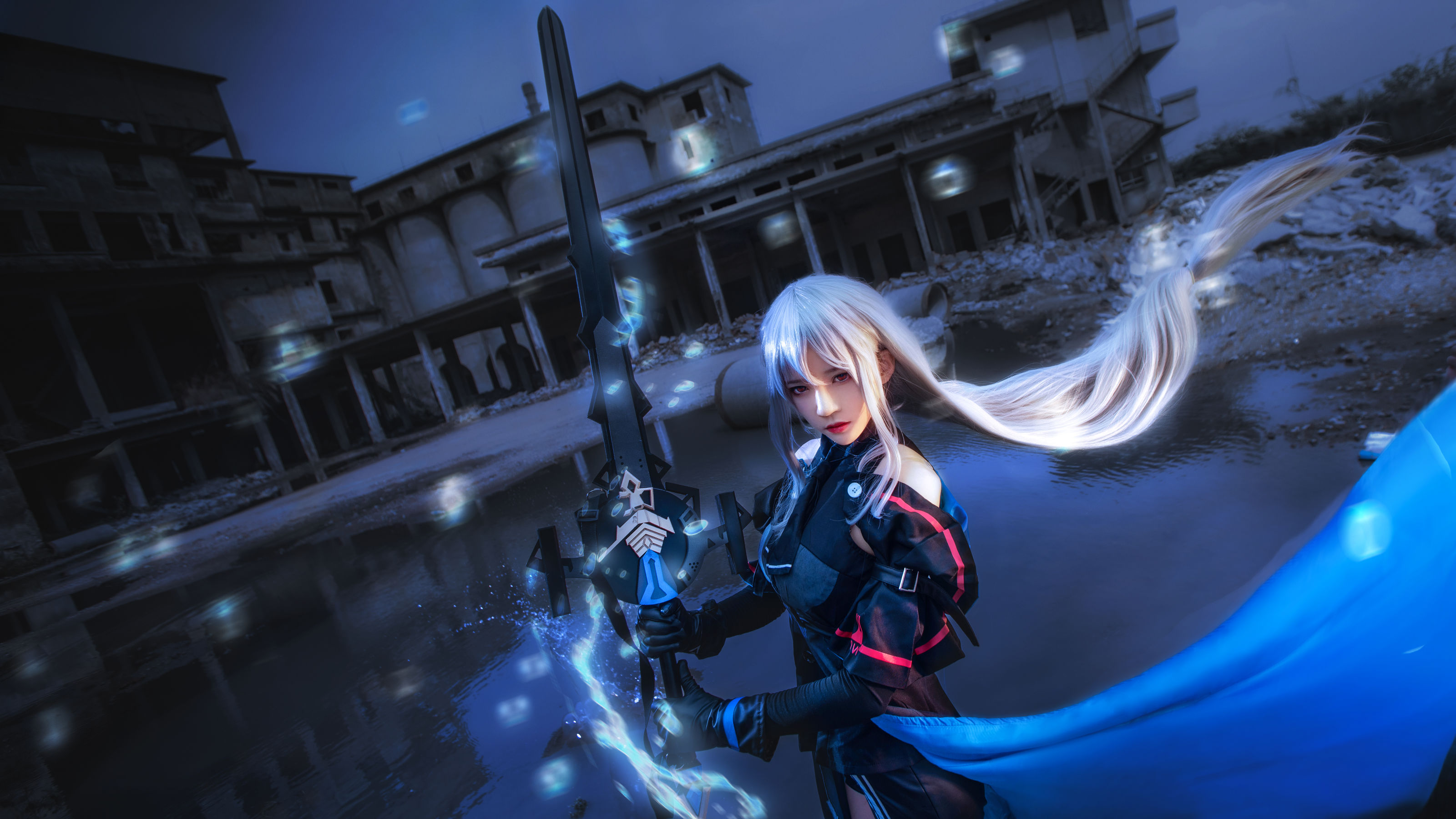 桜桃喵 – 斯卡蒂 [16P]