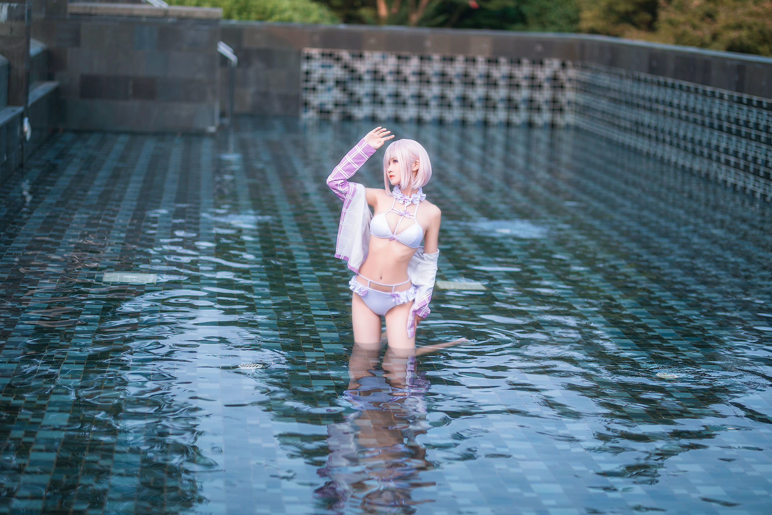 微博妹子三度_69 玛修泳装 [41P]