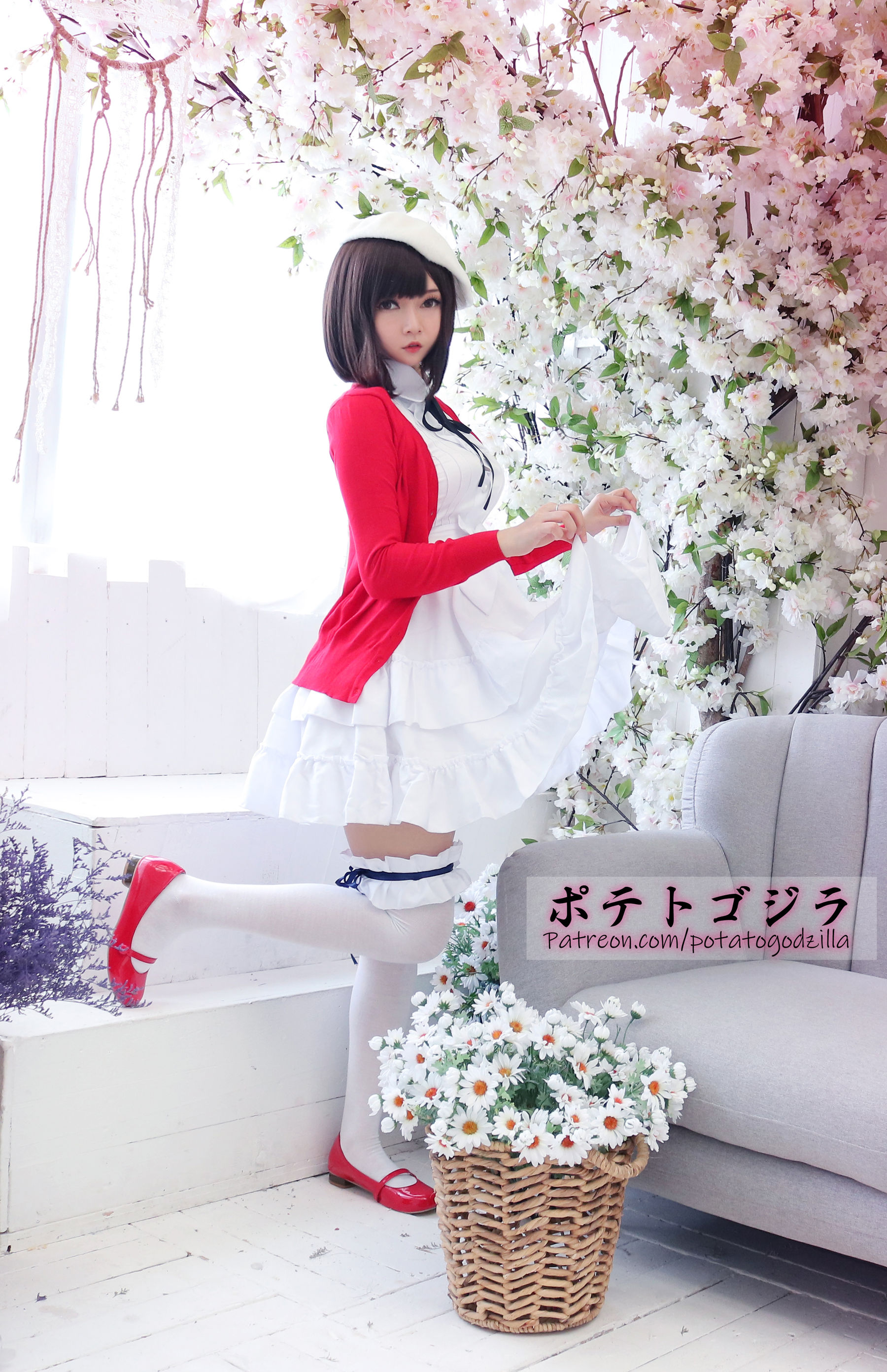 Coser小姐姐Potato Godzilla – Megumi Kato [28P]