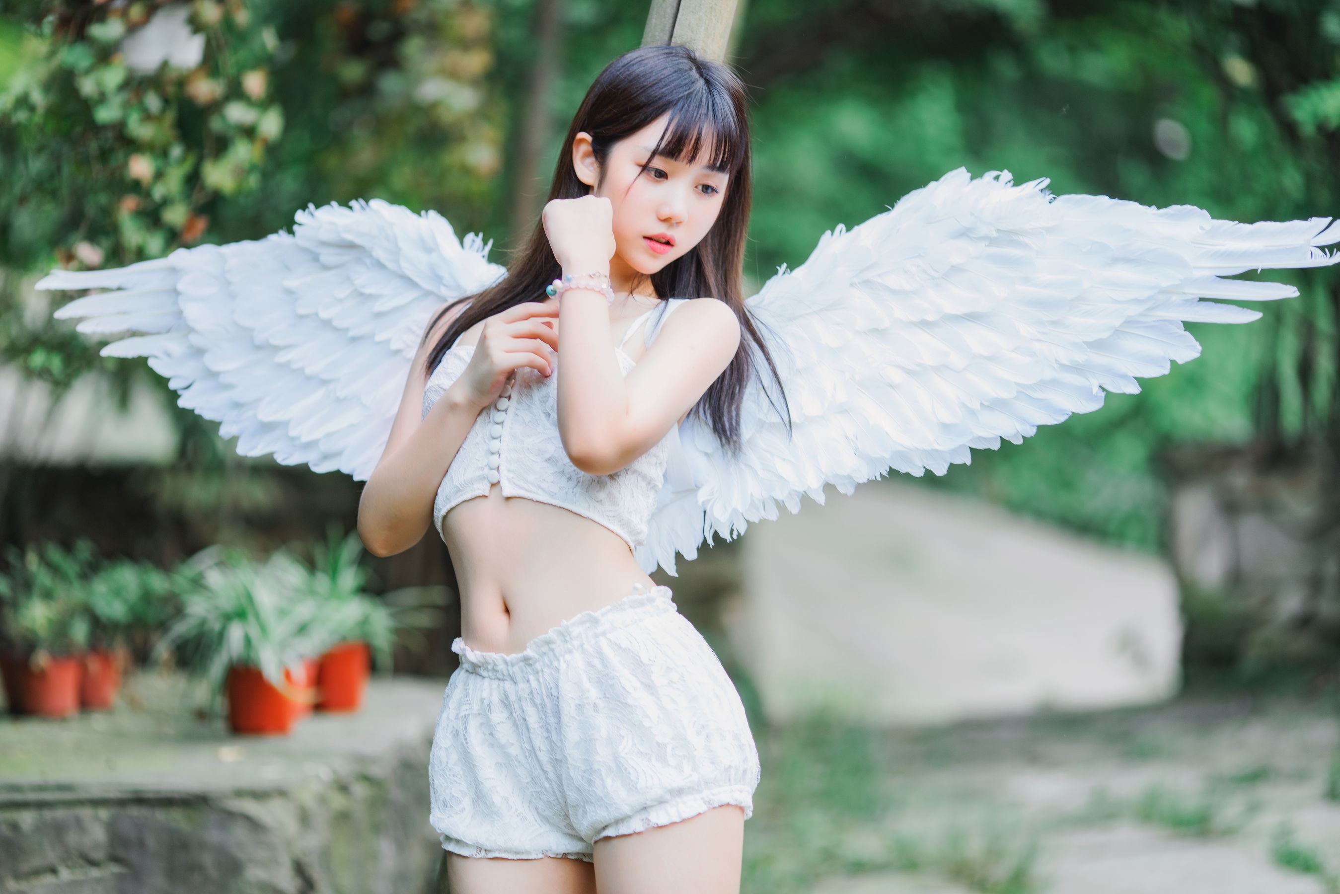 [萝莉COS] 微博福利姬镜酱 – 空镜 [88P]