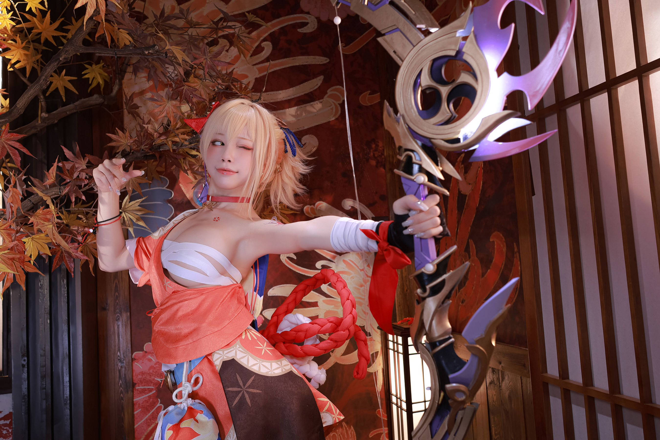 动漫博主水淼aqua – 宵宫 [101P]