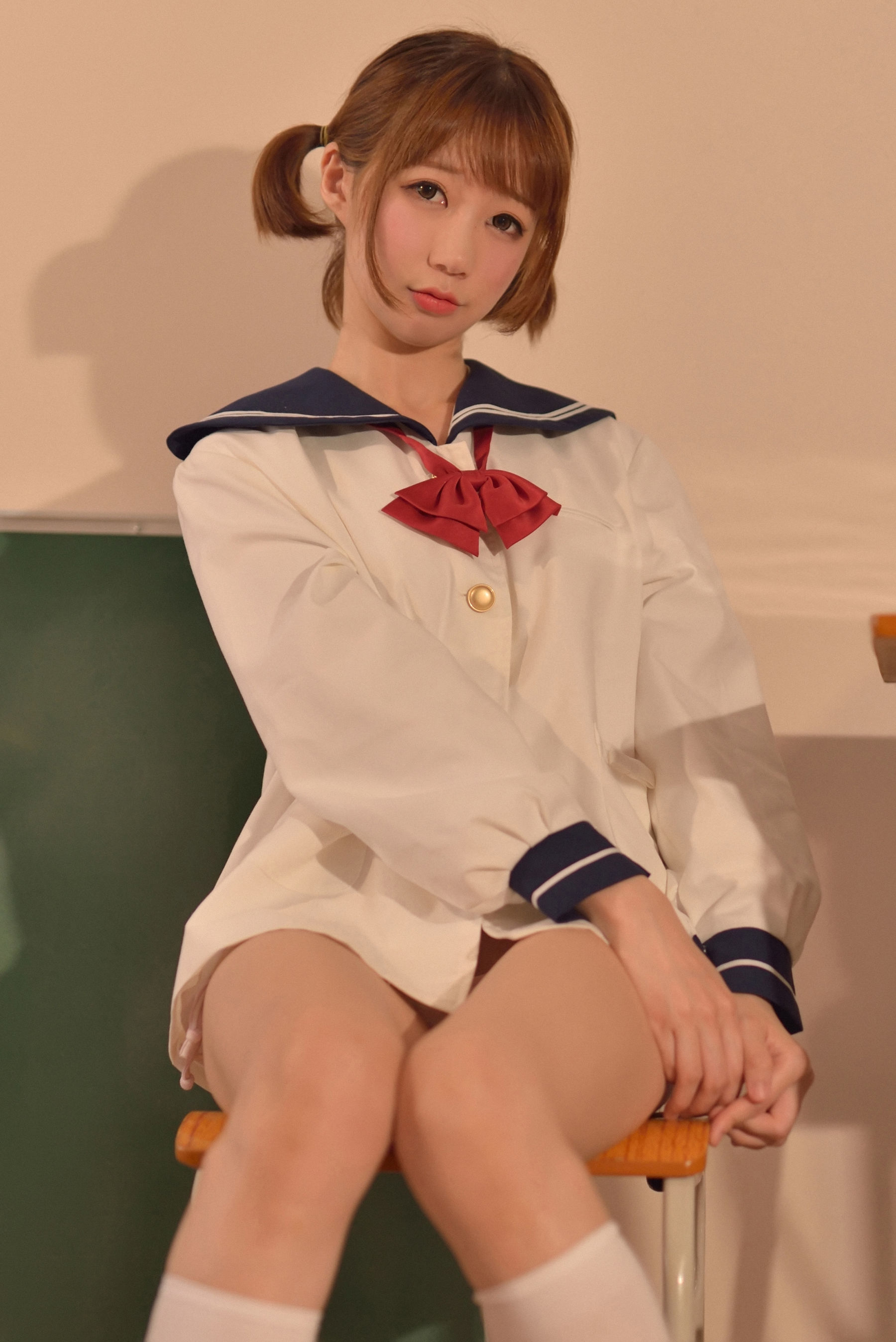 [萝莉COS] NAGISA魔物喵 VOL.08 生理课 [75P]