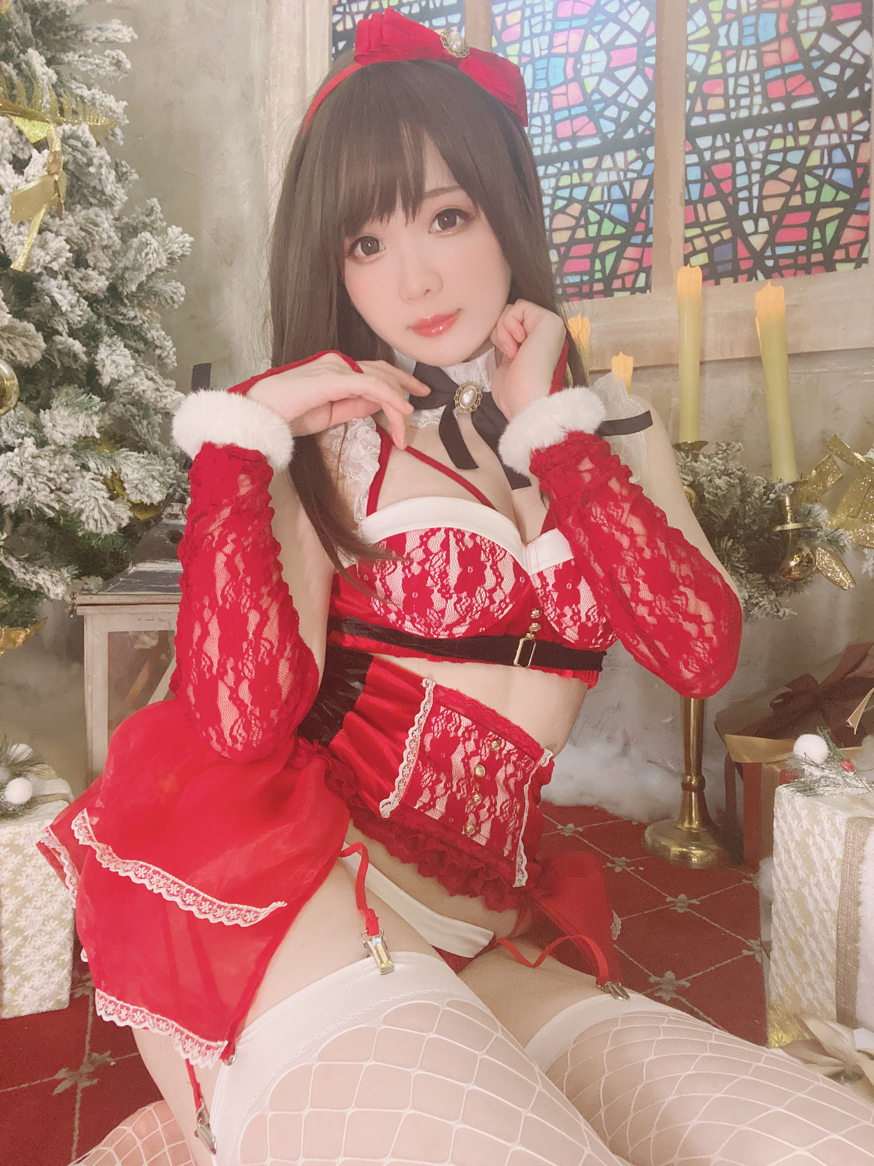 微博妹纸霜月shimo – もうすぐ今年も終わります！ [20P]