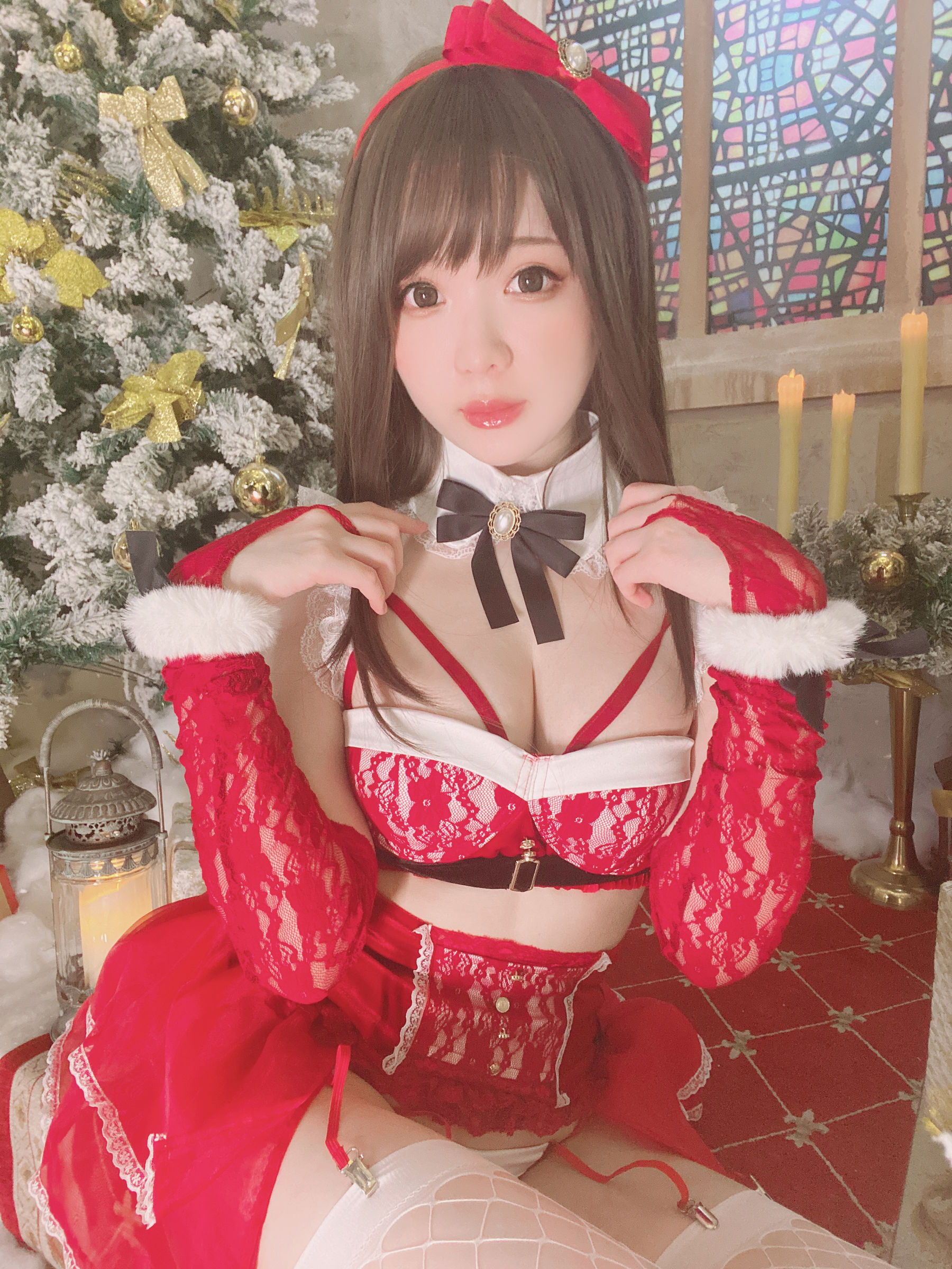 微博妹纸霜月shimo – もうすぐ今年も終わります！ [20P]