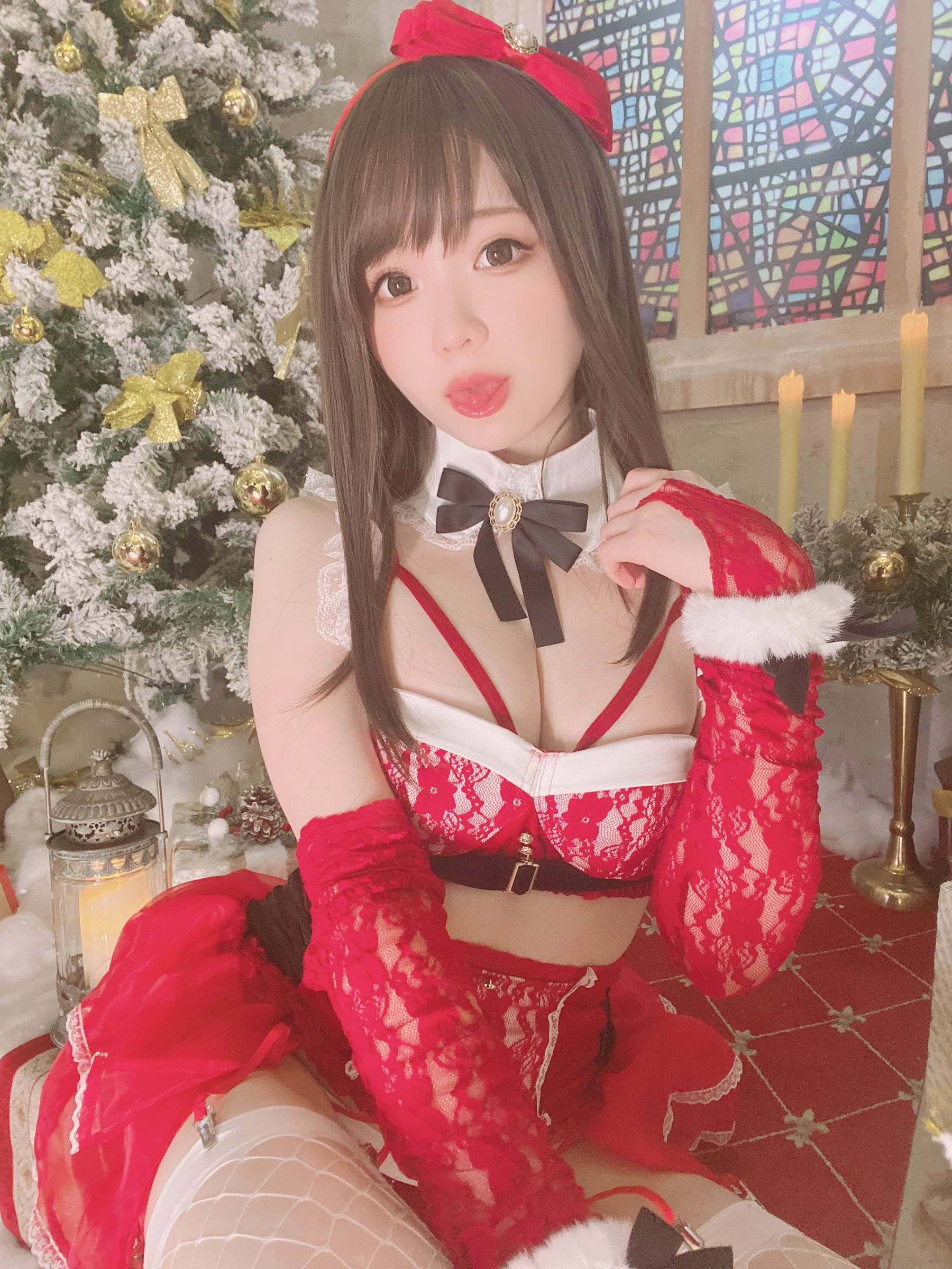 微博妹纸霜月shimo – もうすぐ今年も終わります！ [20P]