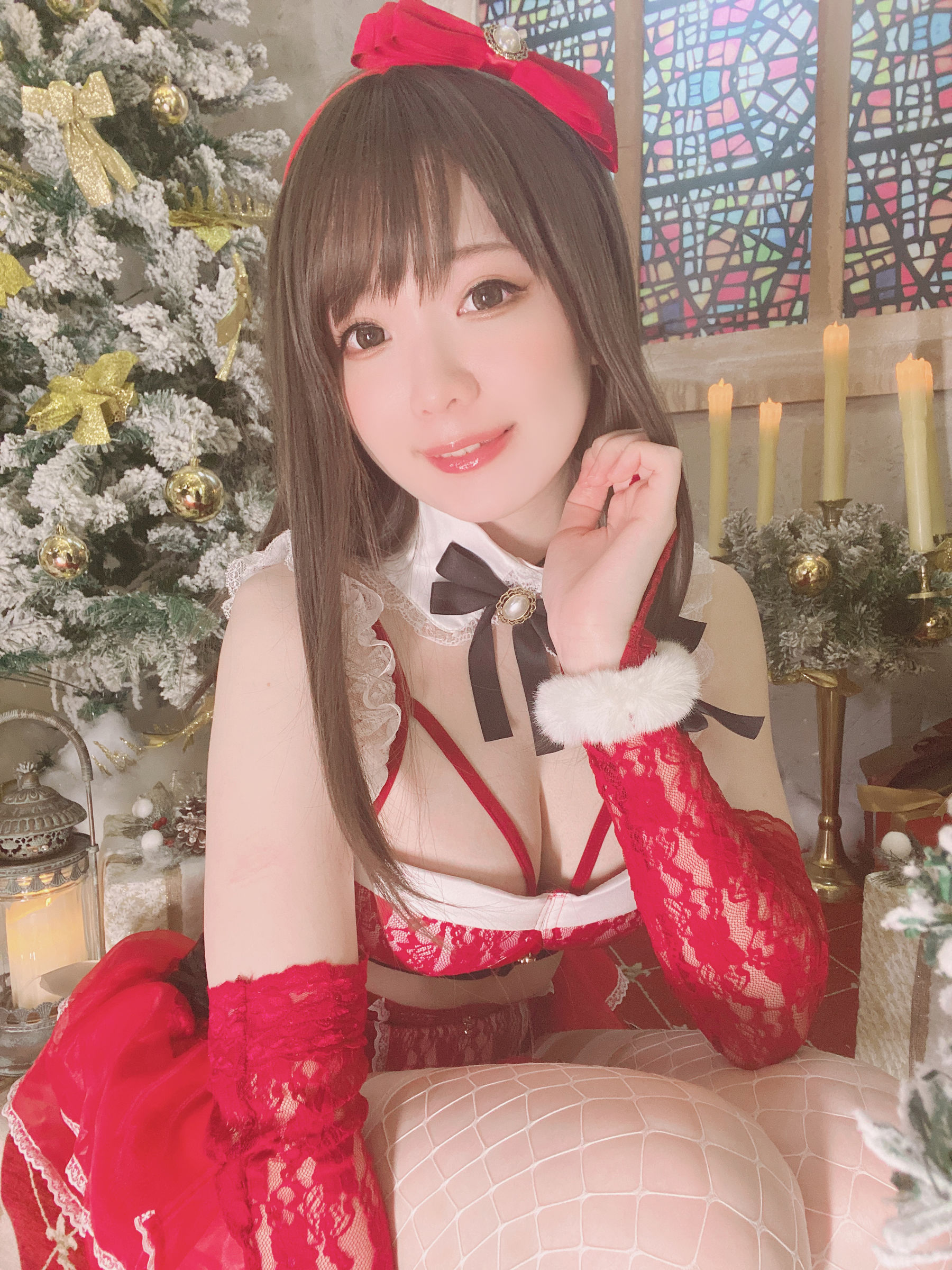 微博妹纸霜月shimo – もうすぐ今年も終わります！ [20P]