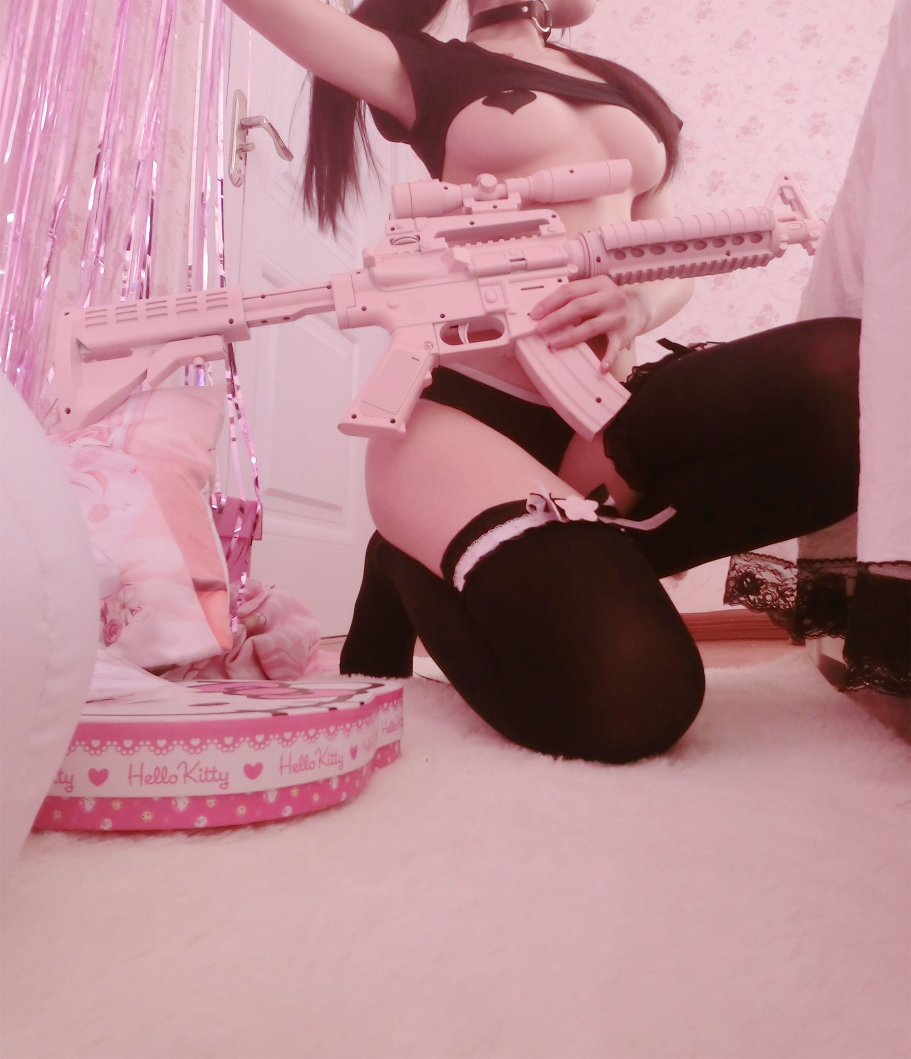 双马尾少女赛高酱作品 – 黑色猫系 [40P]