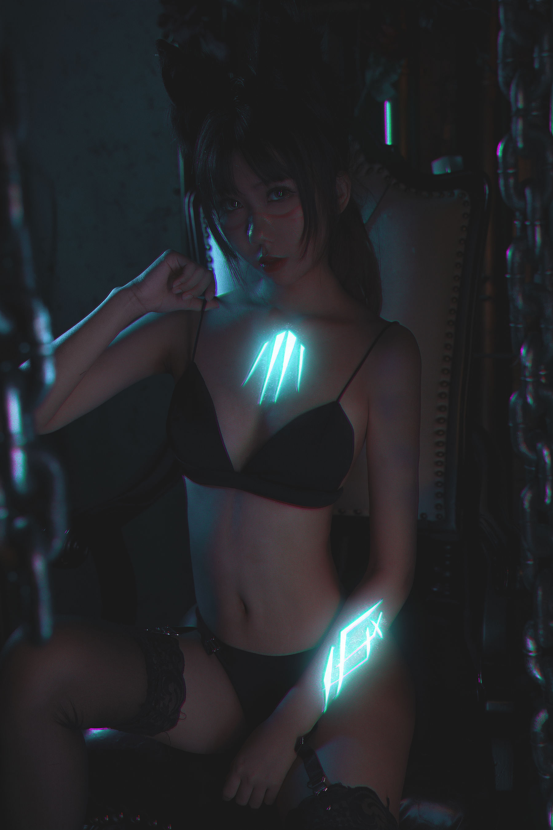 仙女月 – 赛博 [9P]