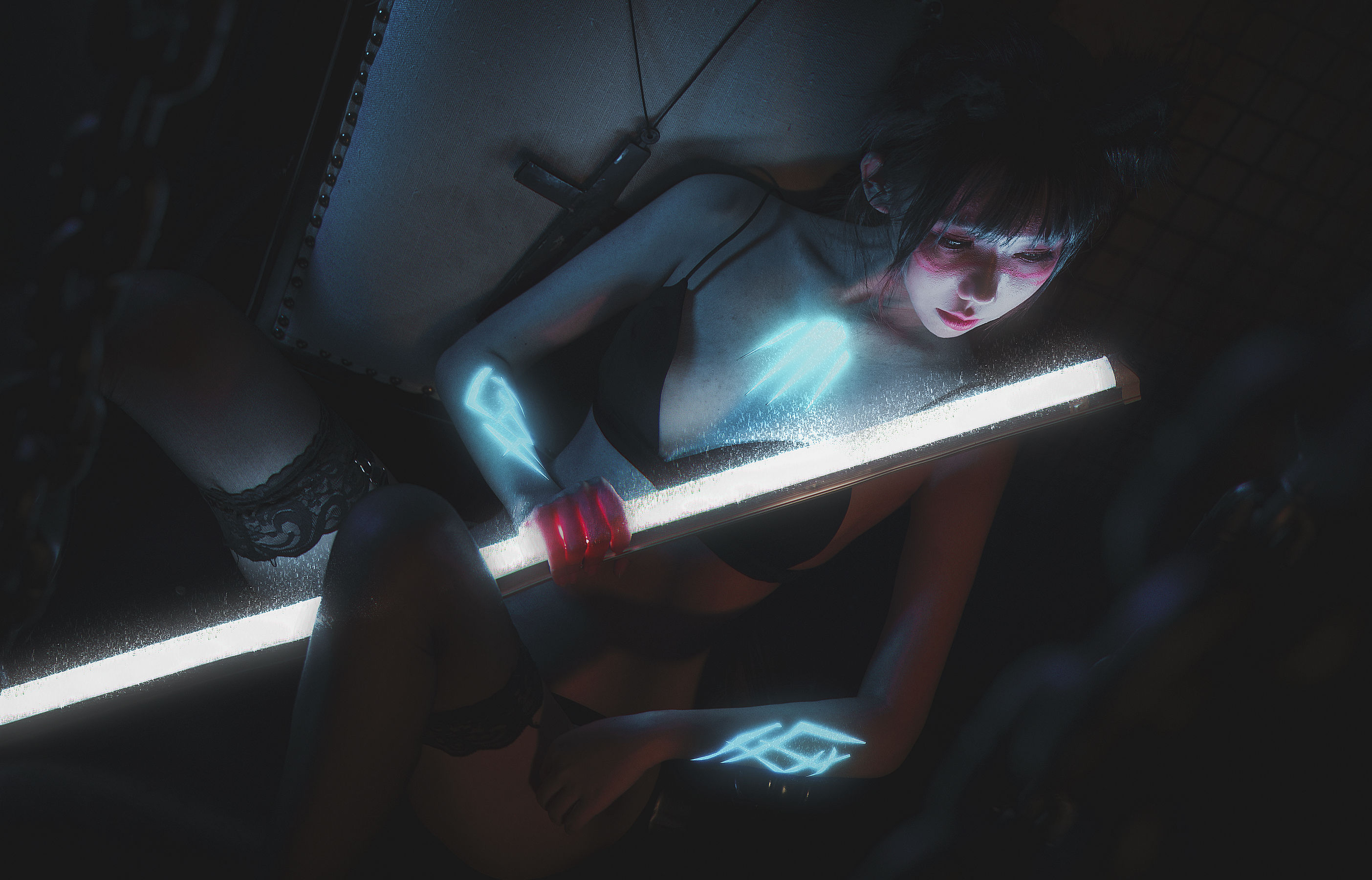 仙女月 – 赛博 [9P]