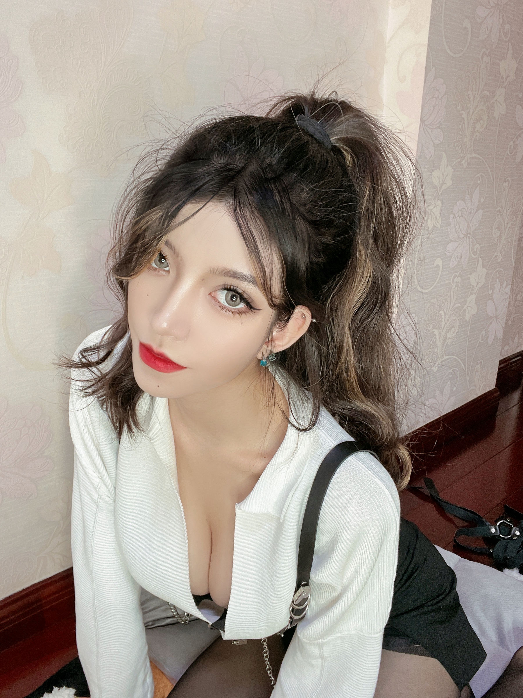 Coser__KETTOE – 黑丝 [23P]