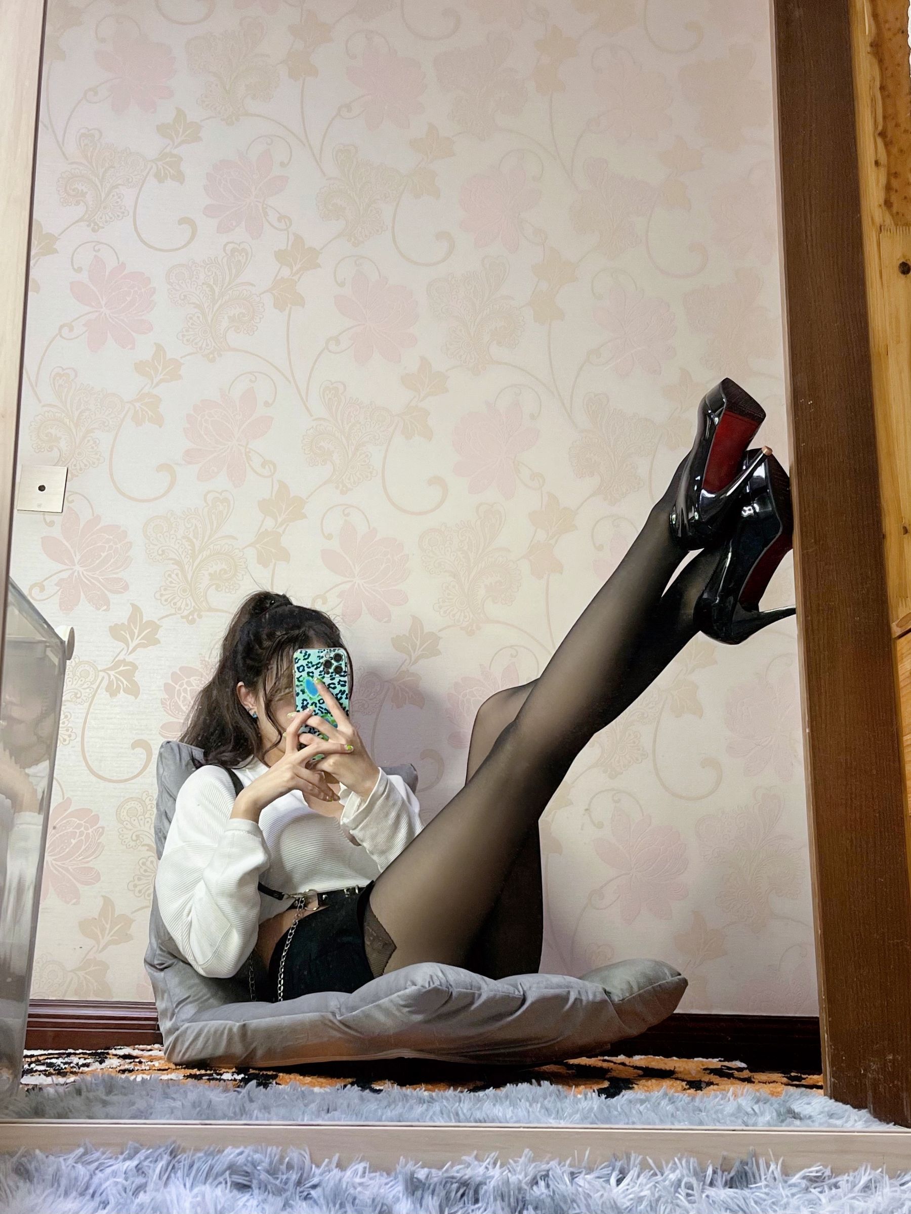 Coser__KETTOE – 黑丝 [23P]