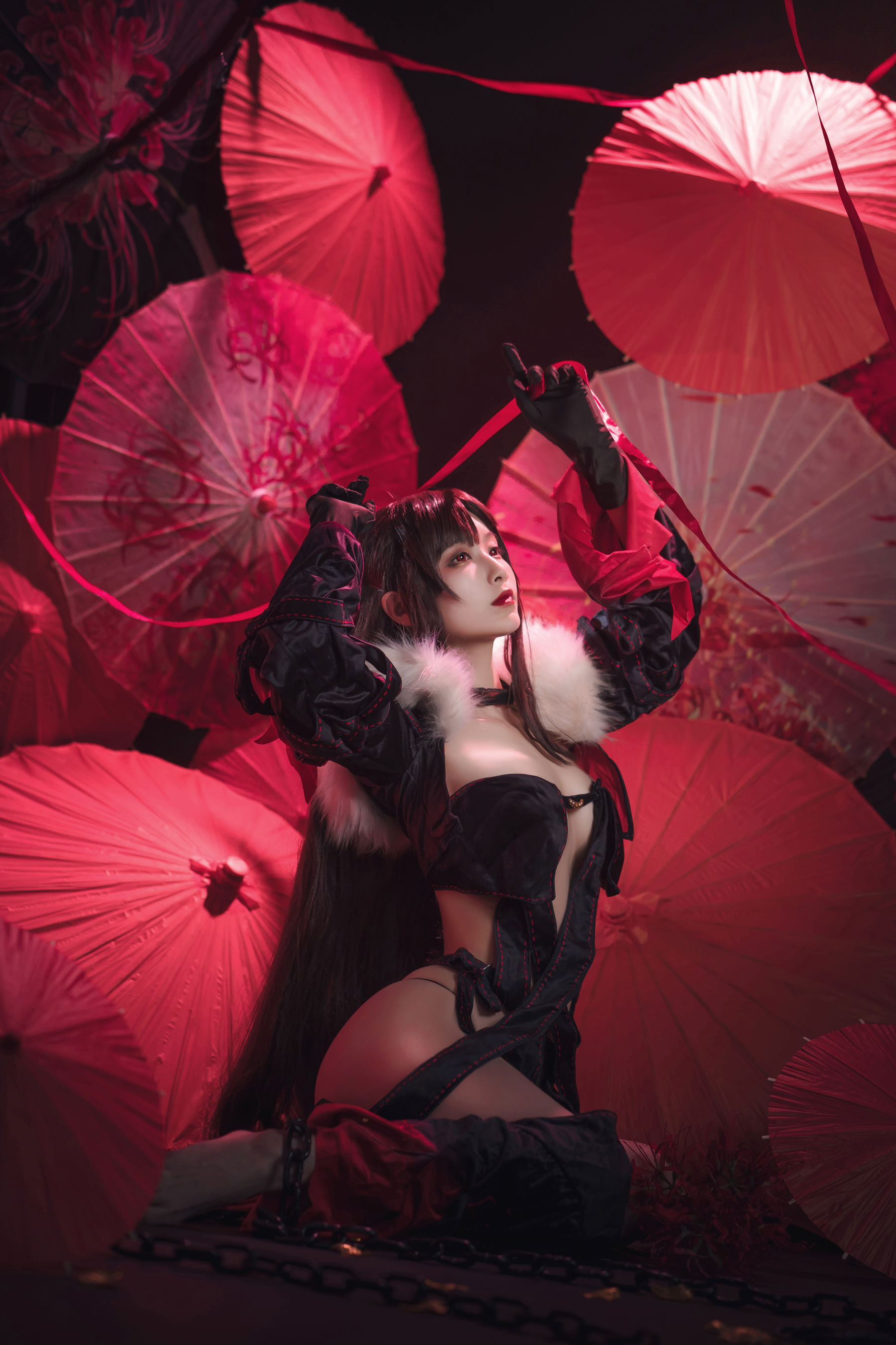 [Cosplay写真] 动漫博主铁板烧鬼舞w – 虞美人 [26P]