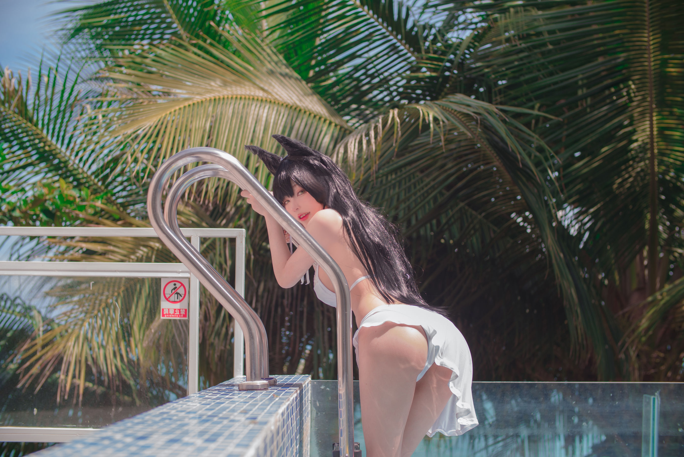 起司块wii – 爱宕泳装 [42P]