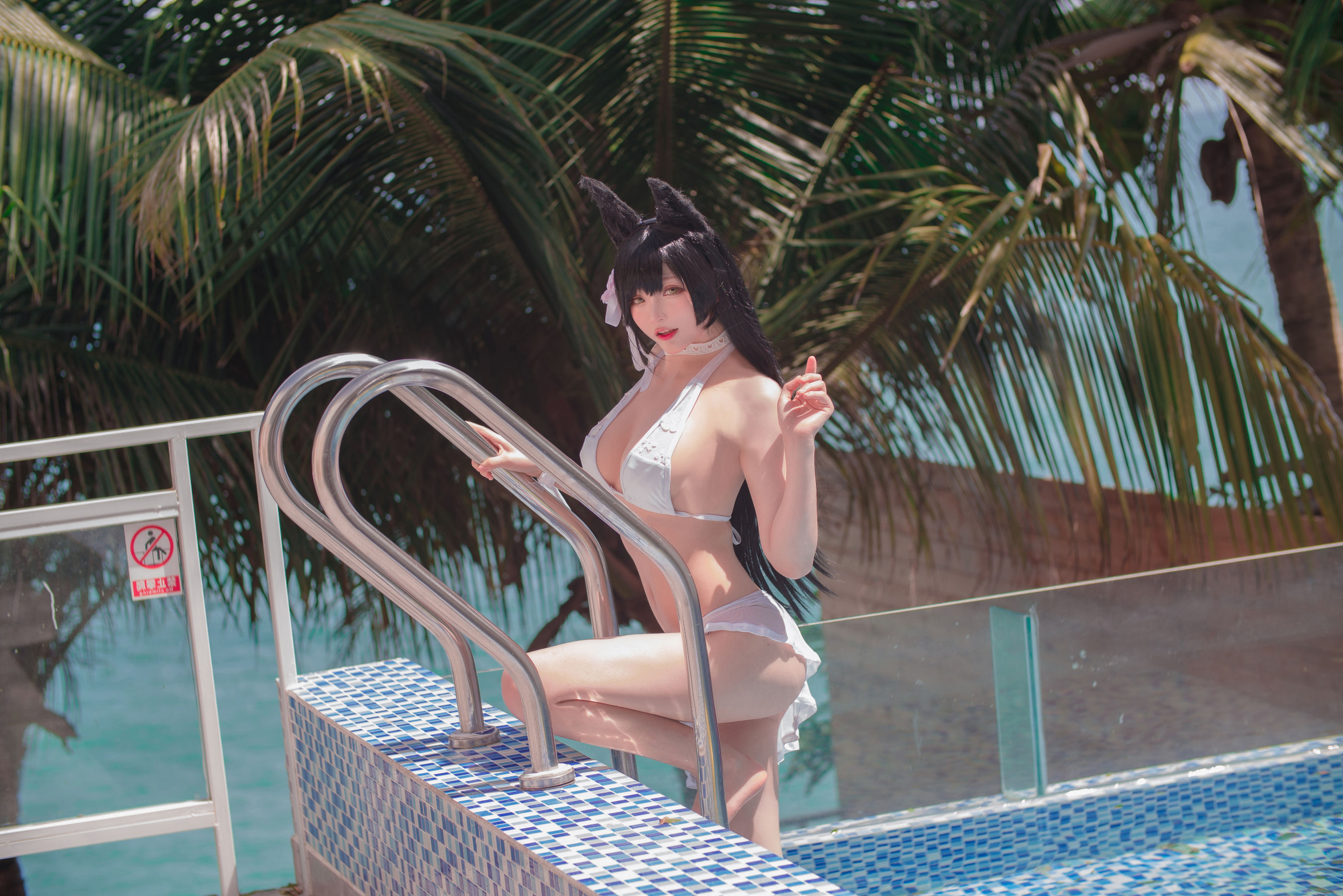 起司块wii – 爱宕泳装 [42P]