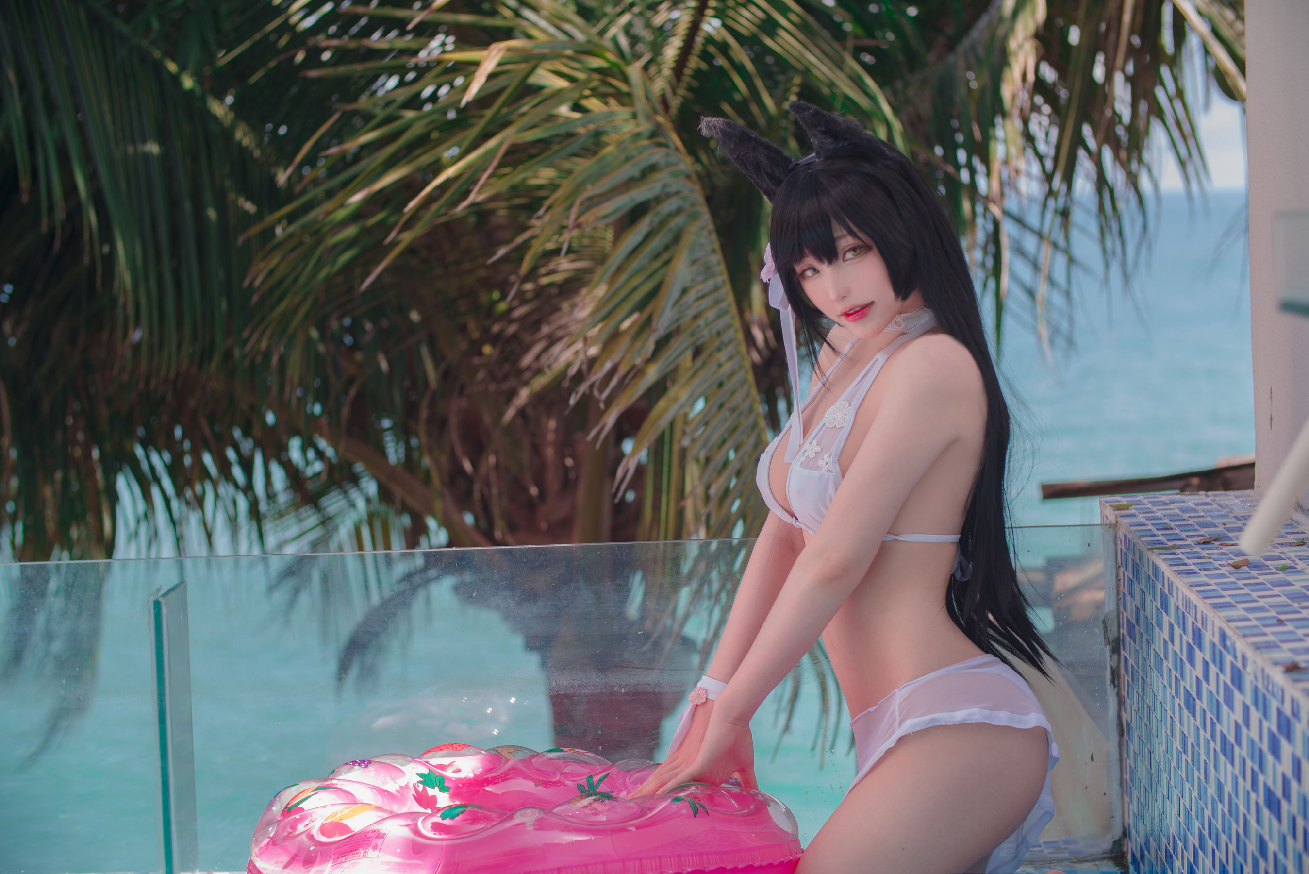 起司块wii – 爱宕泳装 [42P]