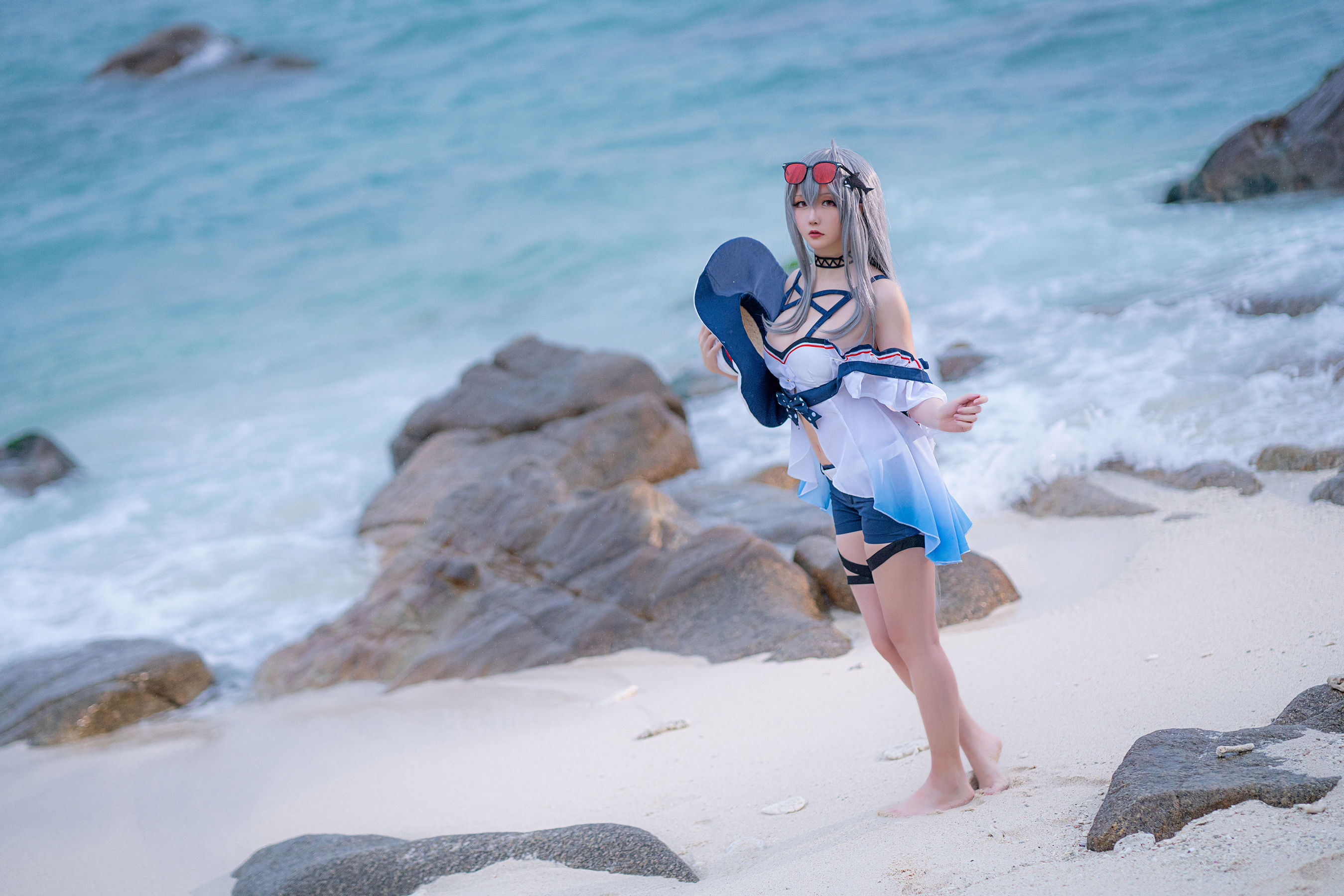 Coser小姐姐星之迟迟 – 明日方舟《斯卡蒂》 [20P]